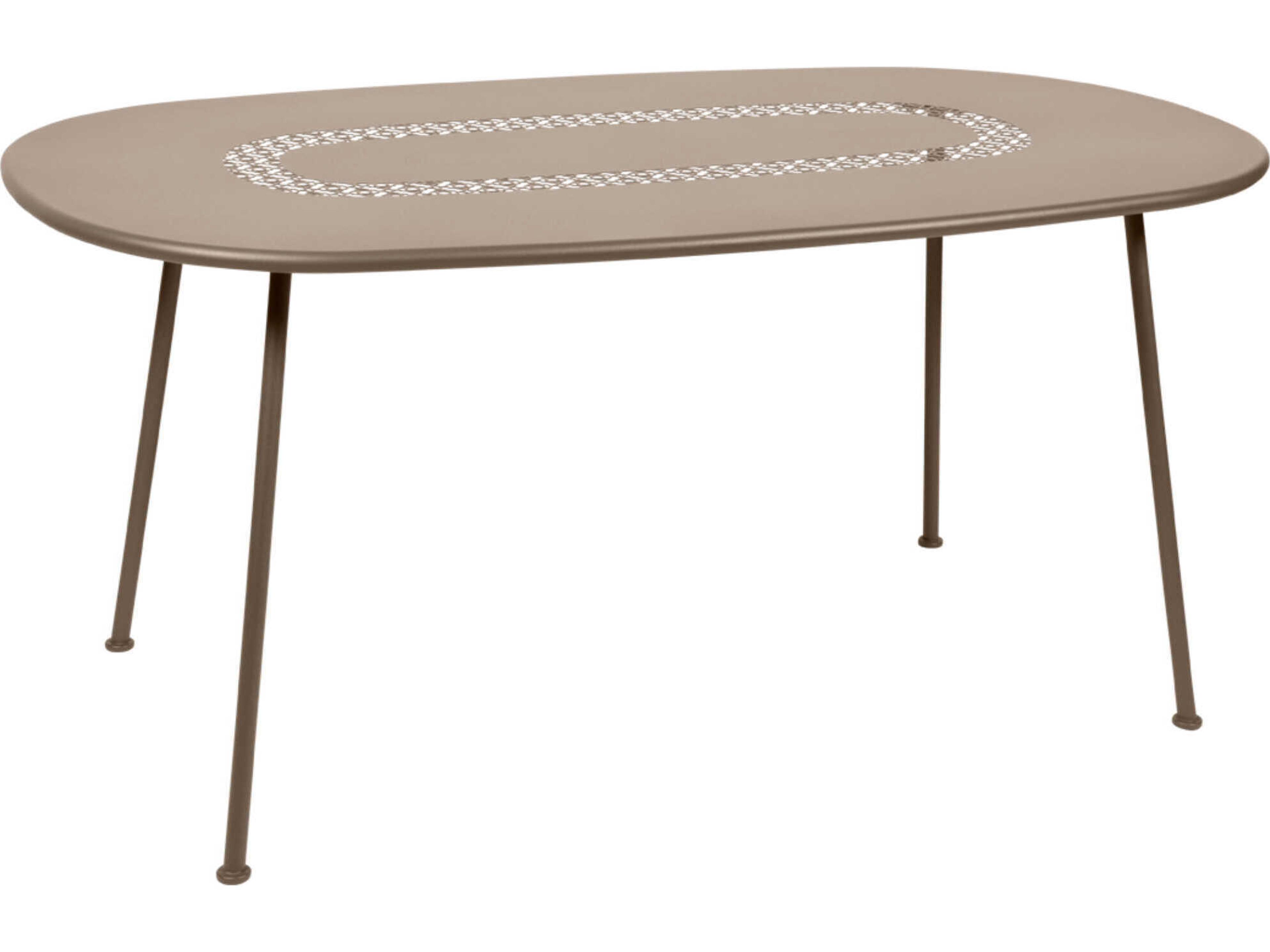Fermob Lorette Steel Oval Dining Table
