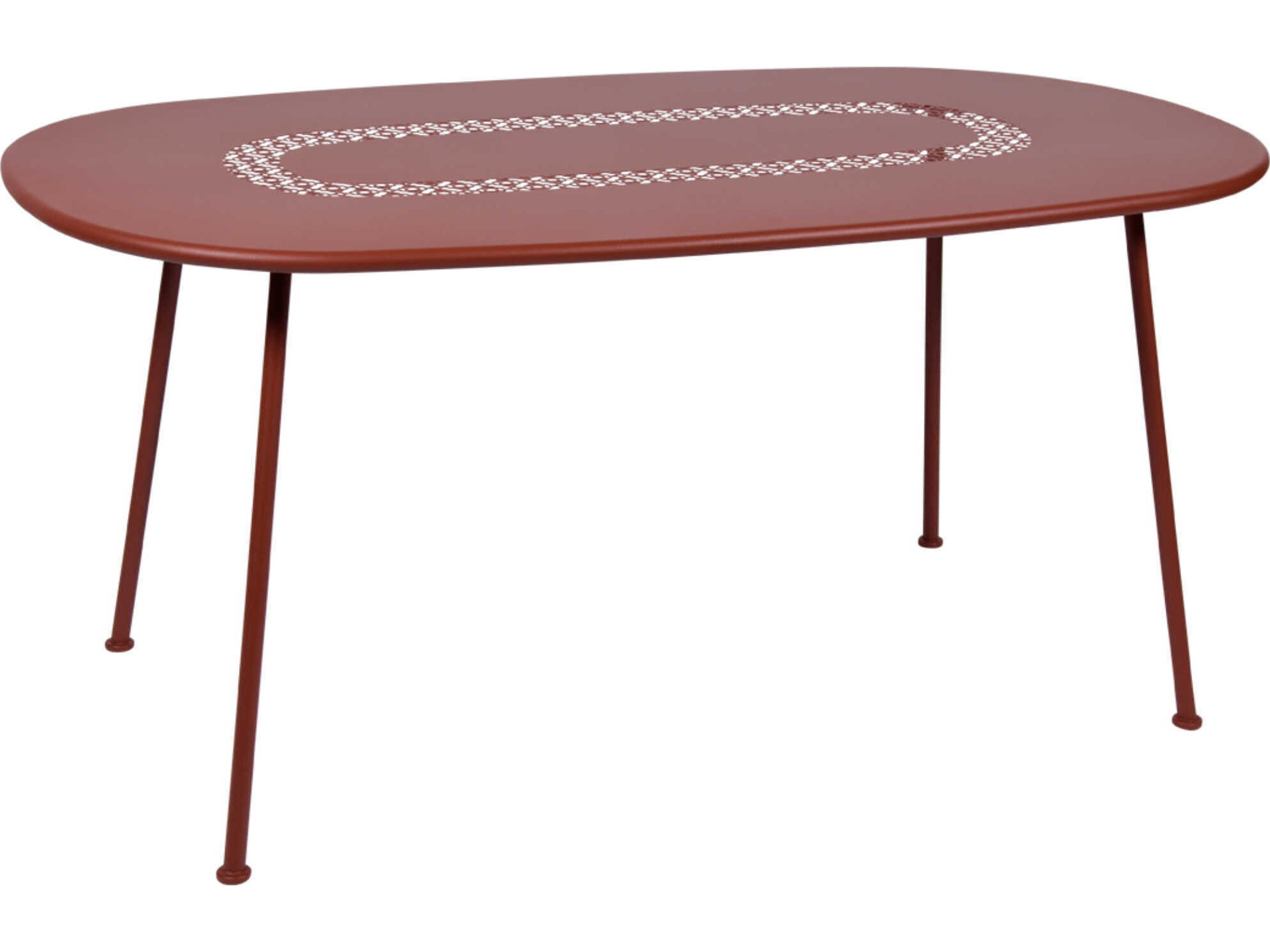 Fermob Lorette Steel Oval Dining Table