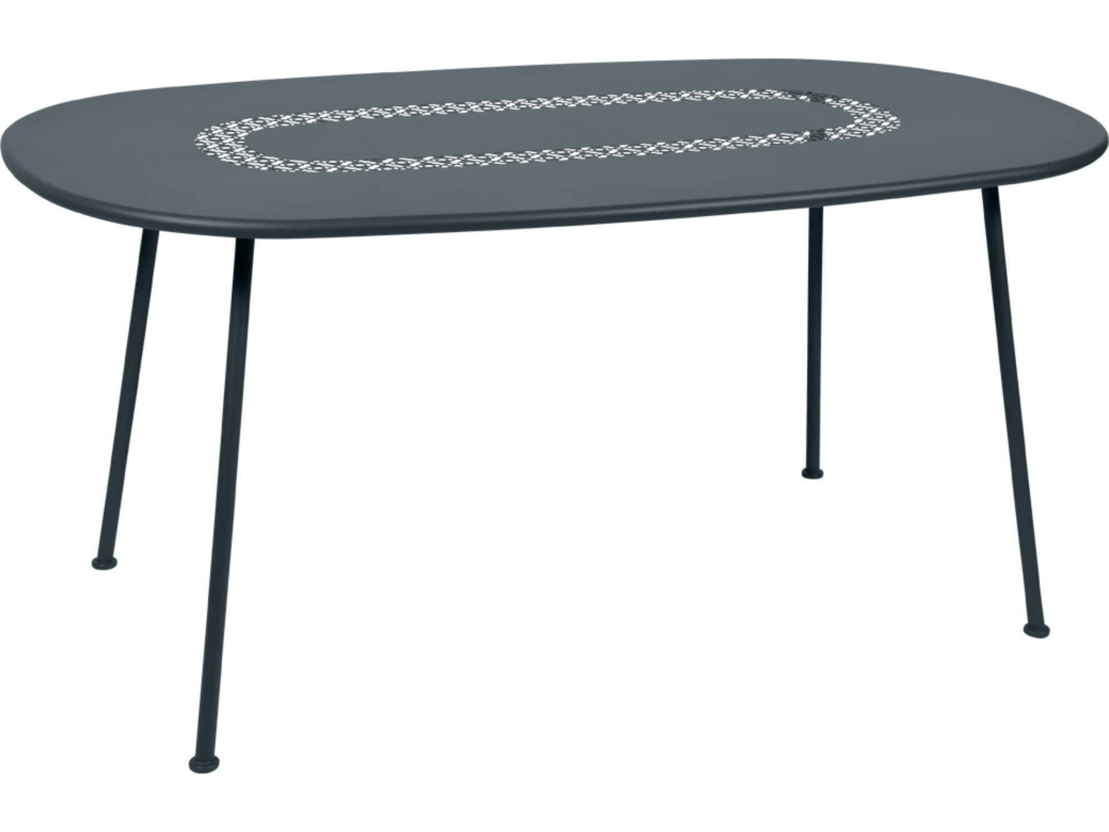 Fermob Lorette Steel Oval Dining Table