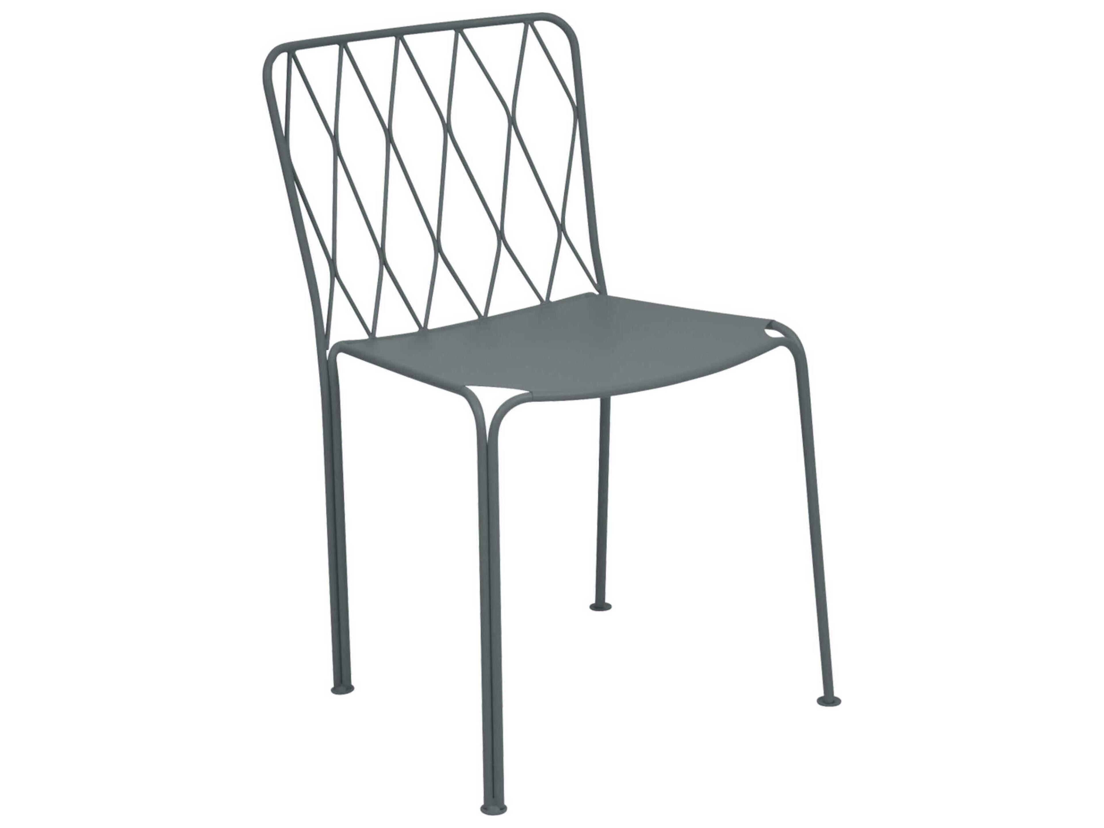 Fermob Kintbury Steel Metal Dining Chair Set of 2