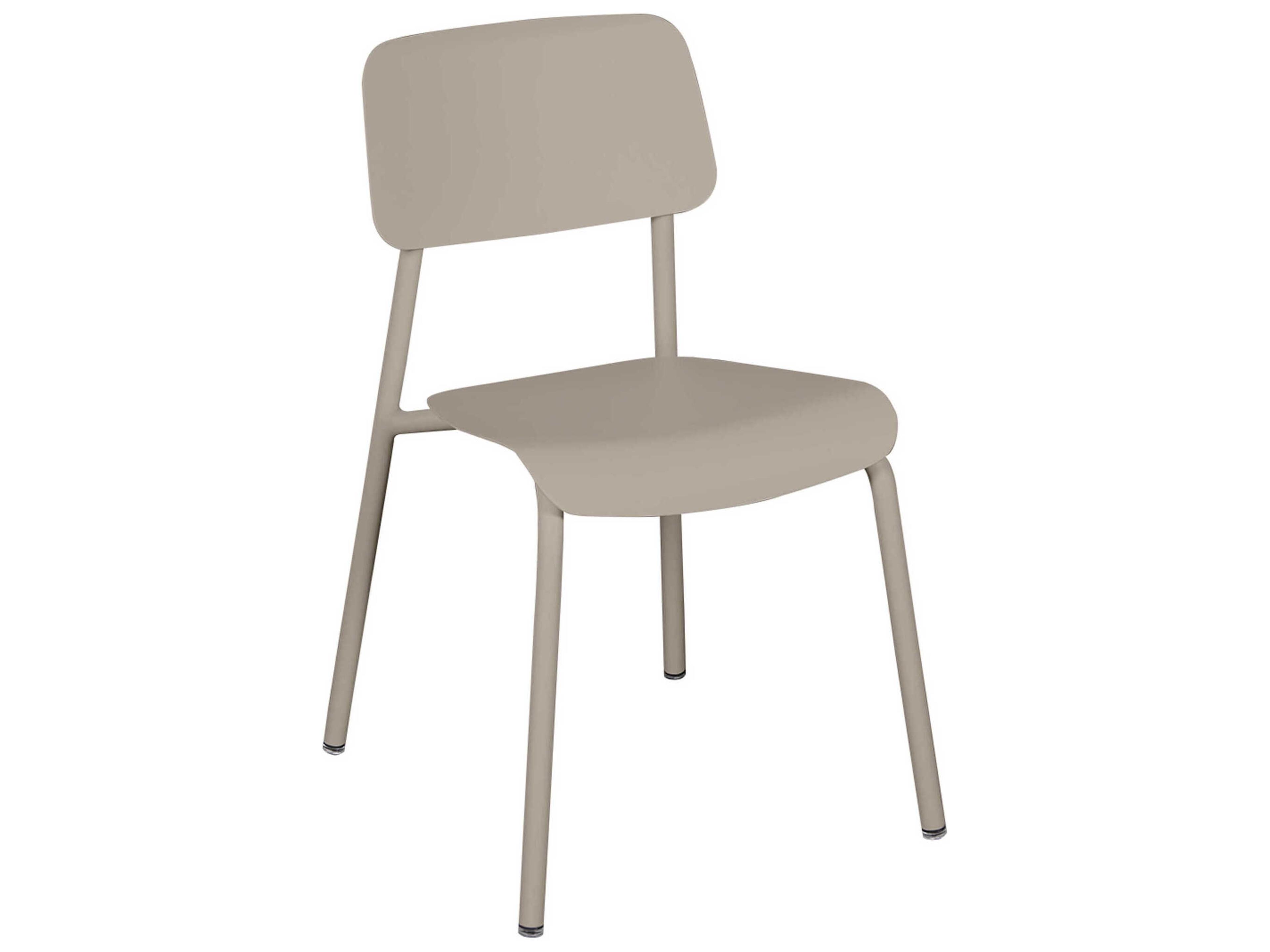Fermob Studie Aluminum Metal Dining Chair Set of 2