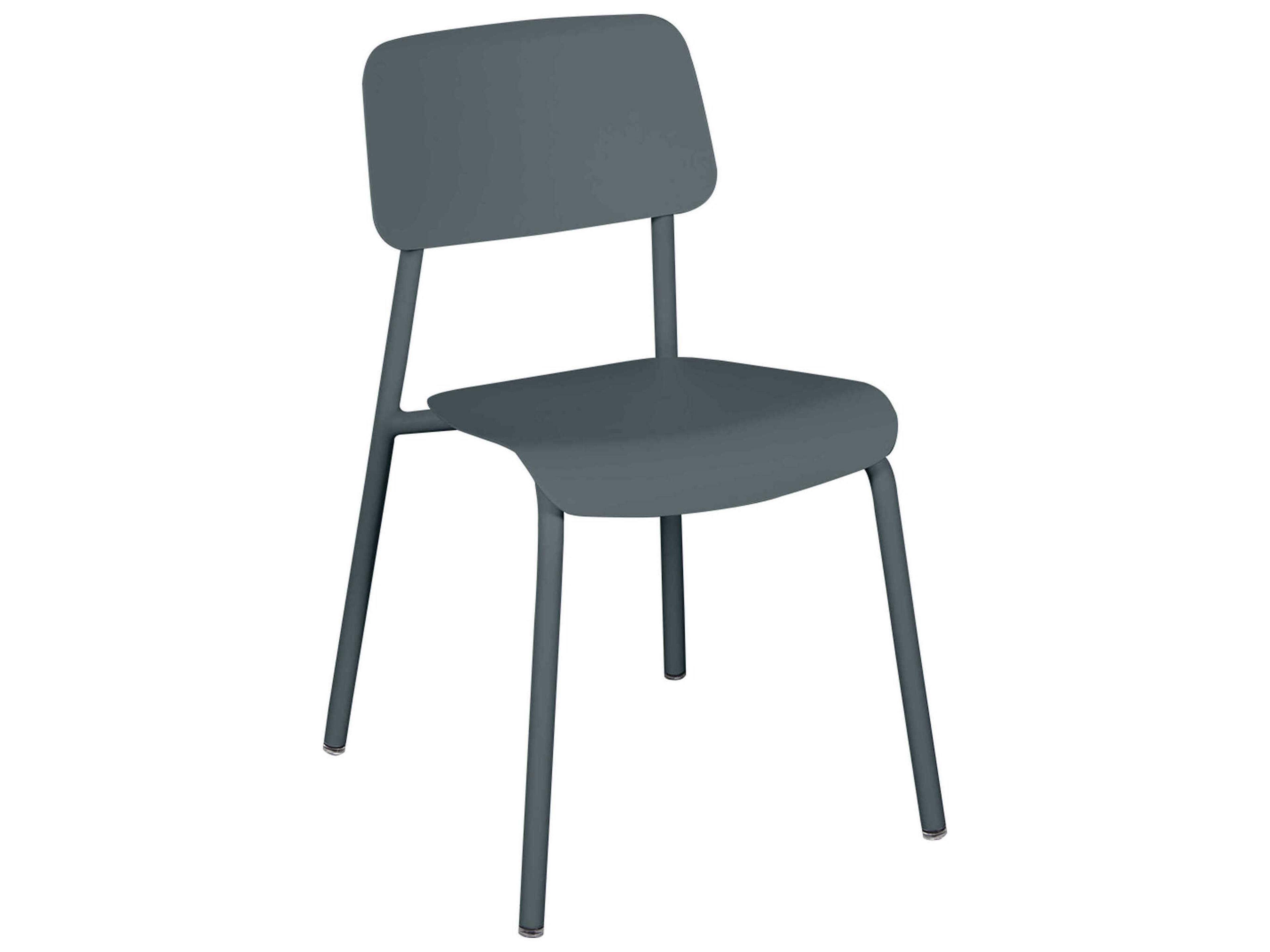 Fermob Studie Aluminum Metal Dining Chair Set of 2