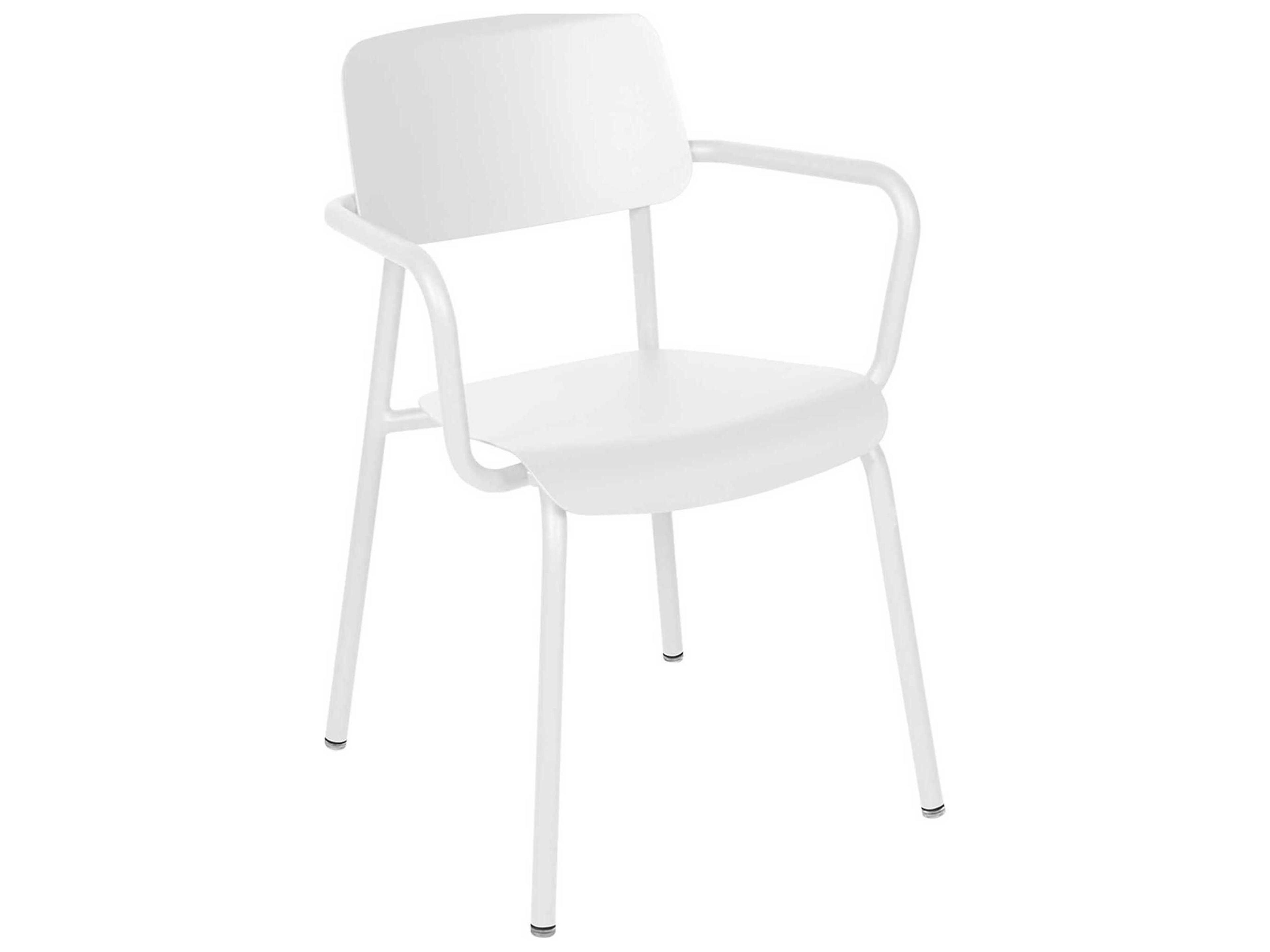 Studie Aluminum Metal Dining Chair Set of 2