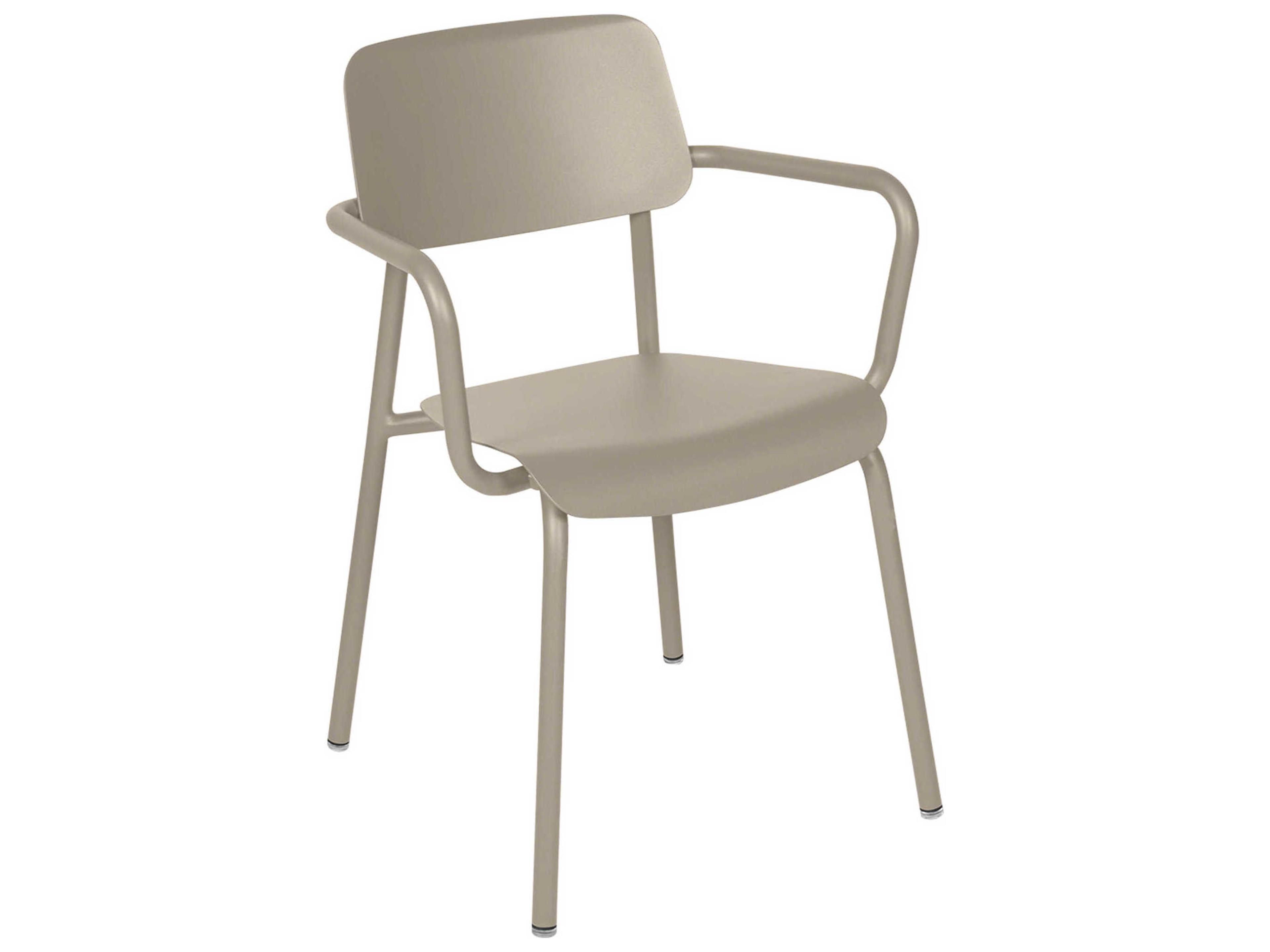 Fermob Studie Aluminum Metal Dining Chair Set of 2