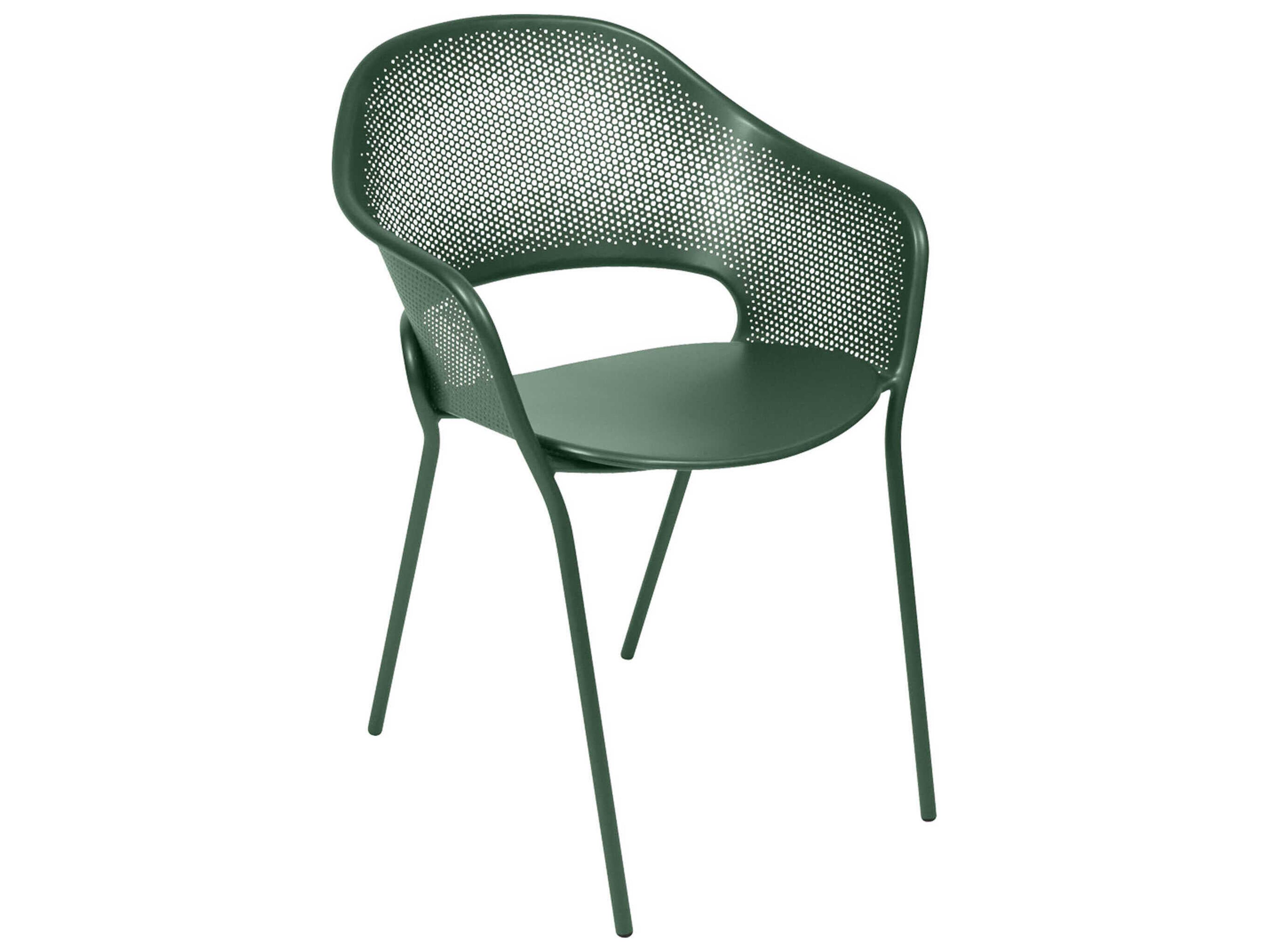 Fermob Kate Steel Metal Dining Chair Set of 2