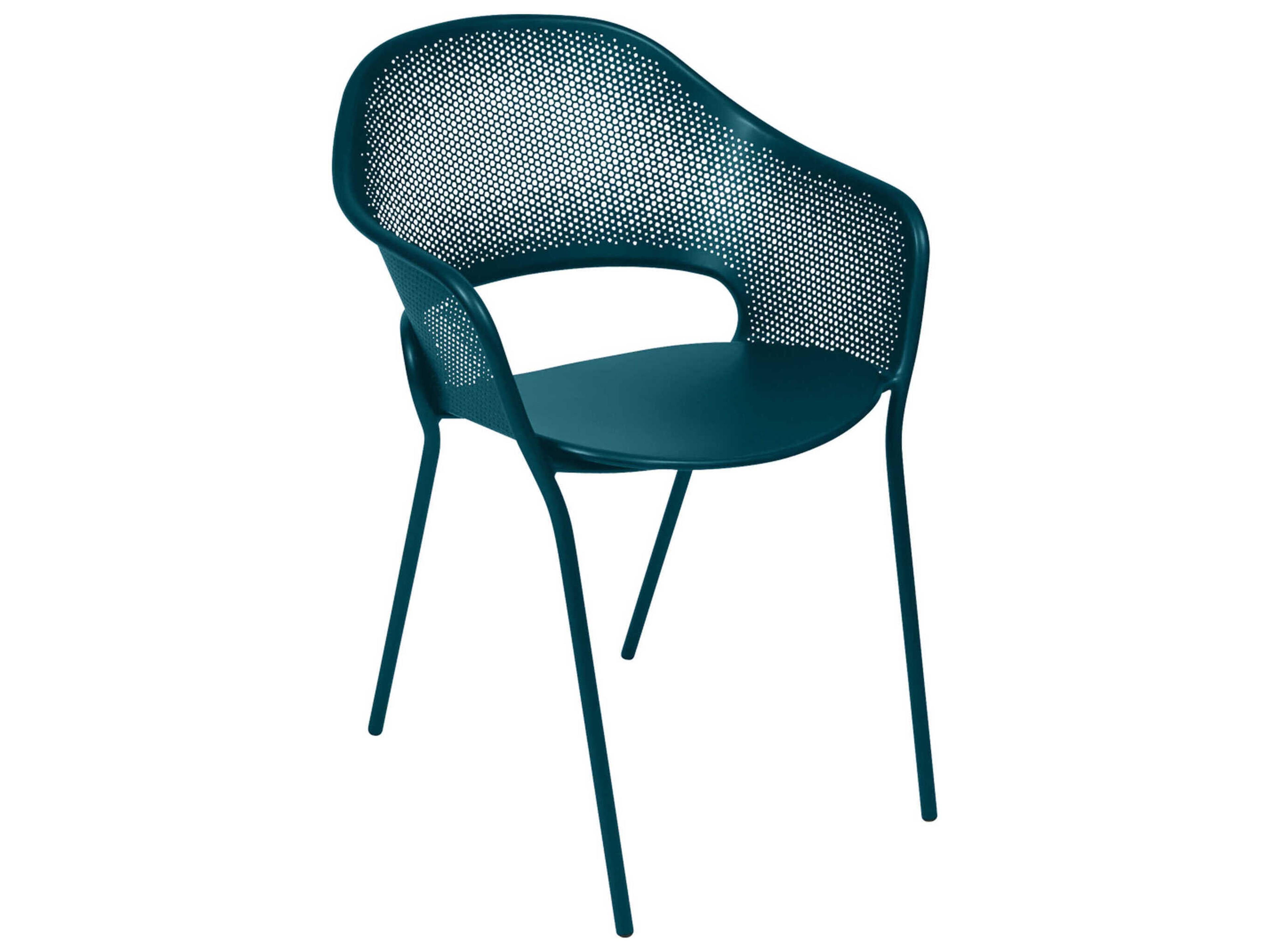 Fermob Kate Steel Metal Dining Chair Set of 2