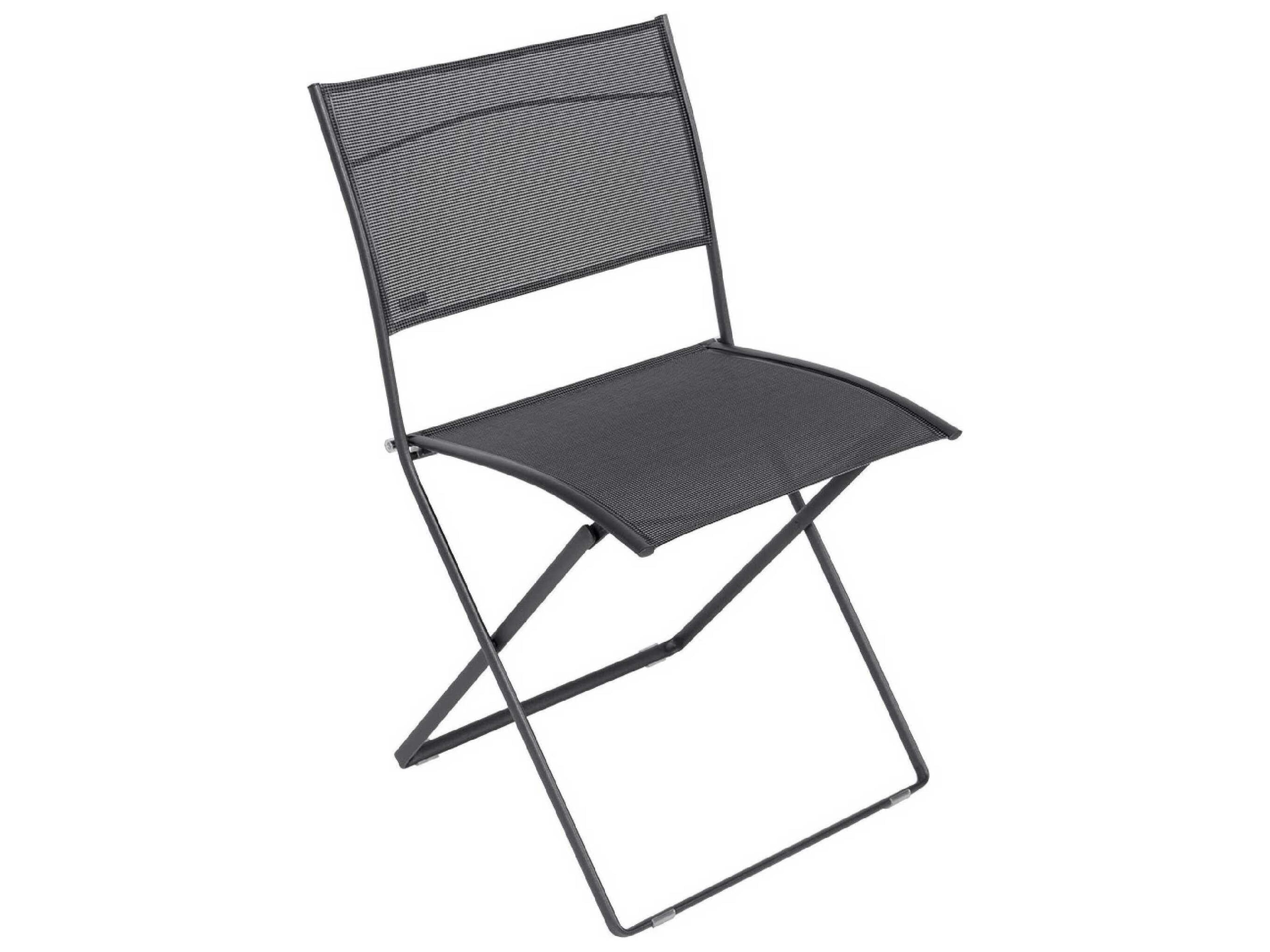 Fermob Plein Air Steel Sling Dining Chair Set of 2