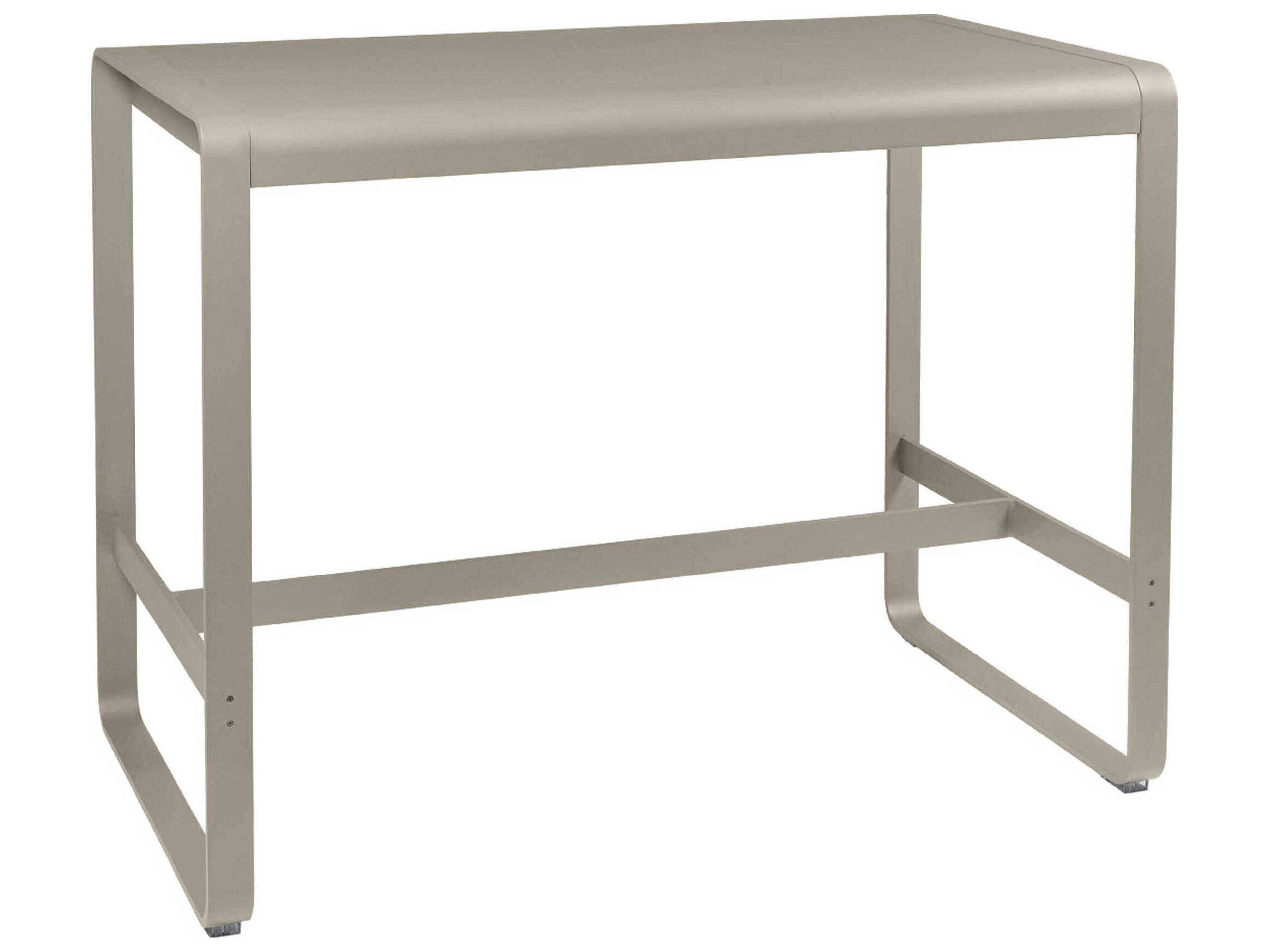 Fermob Bellevie Aluminum Rectangular Bar Table