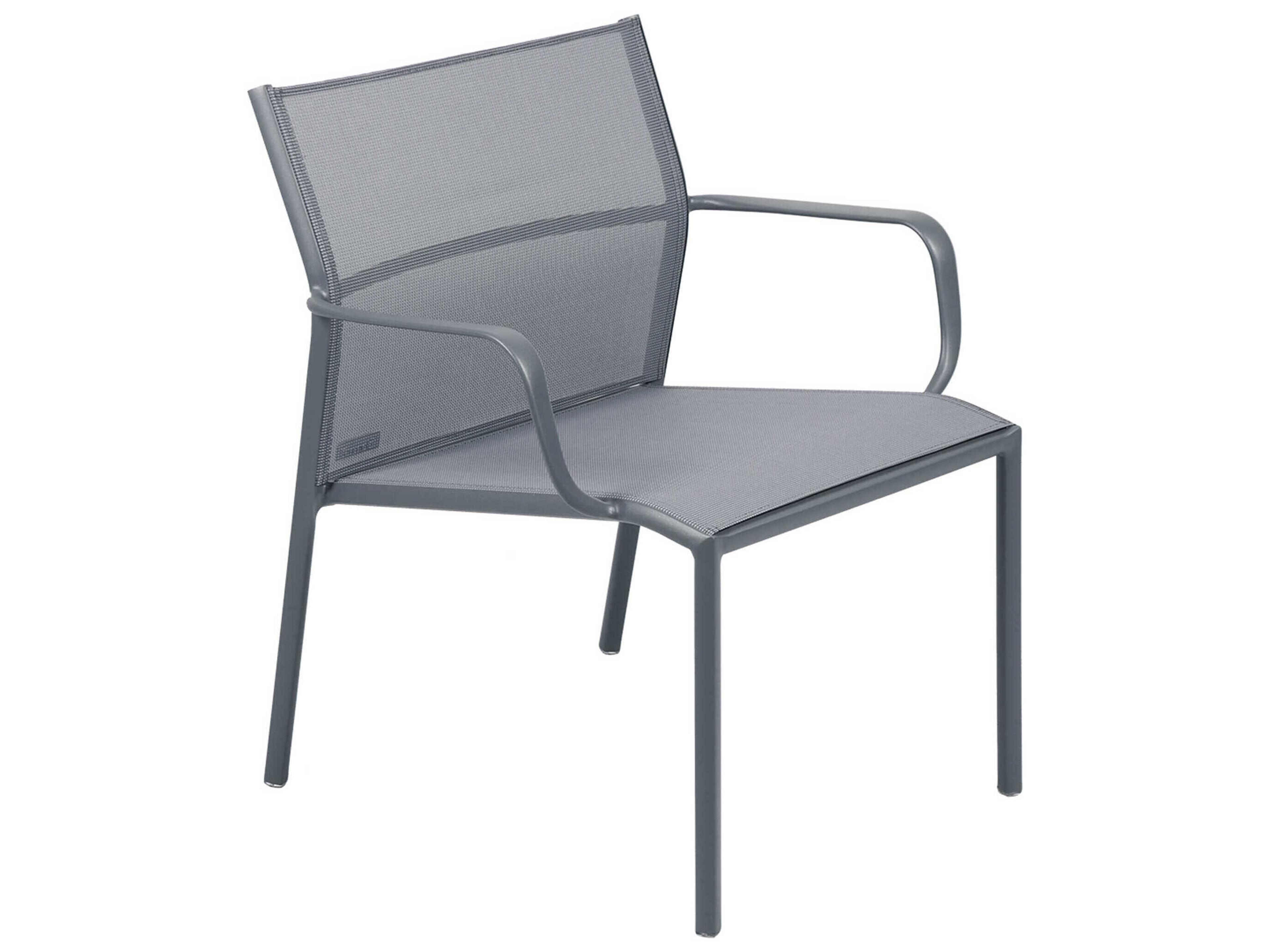 Fermob Cadiz Aluminum Sling Lounge Chair Set of 4