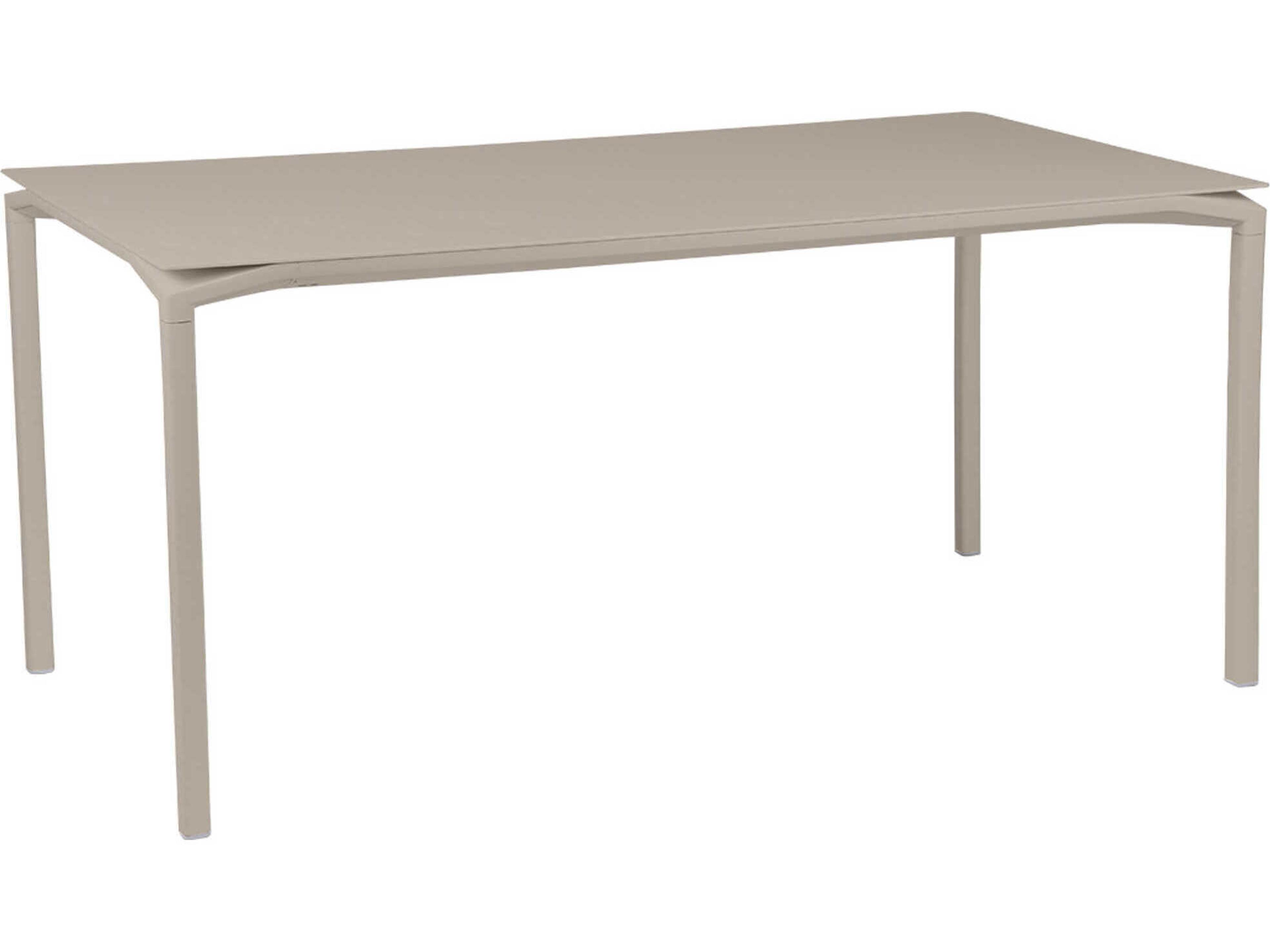 Fermob Calvi Aluminum Rectangular Dining Table