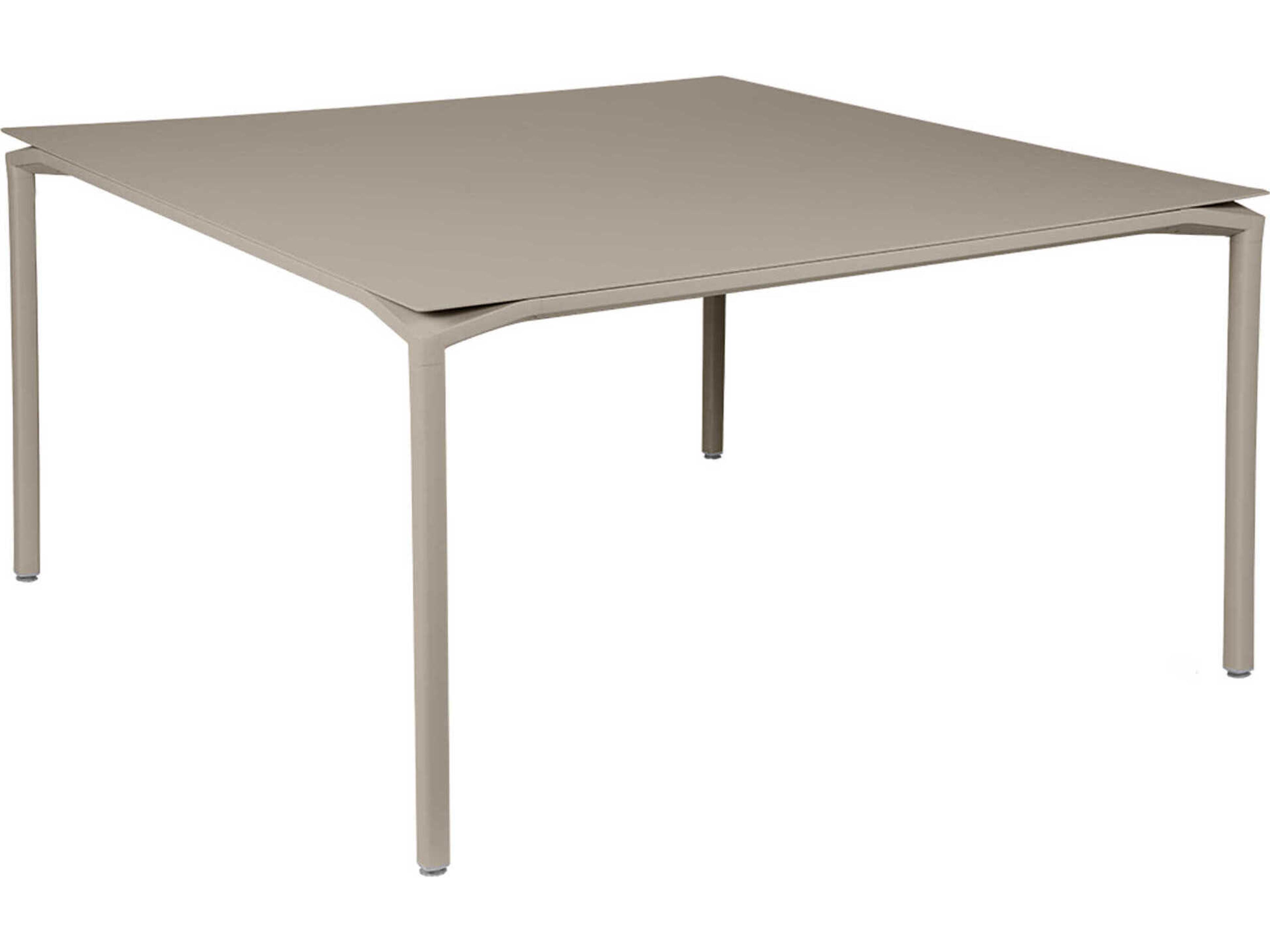 Fermob Calvi Aluminum Square Dining Table