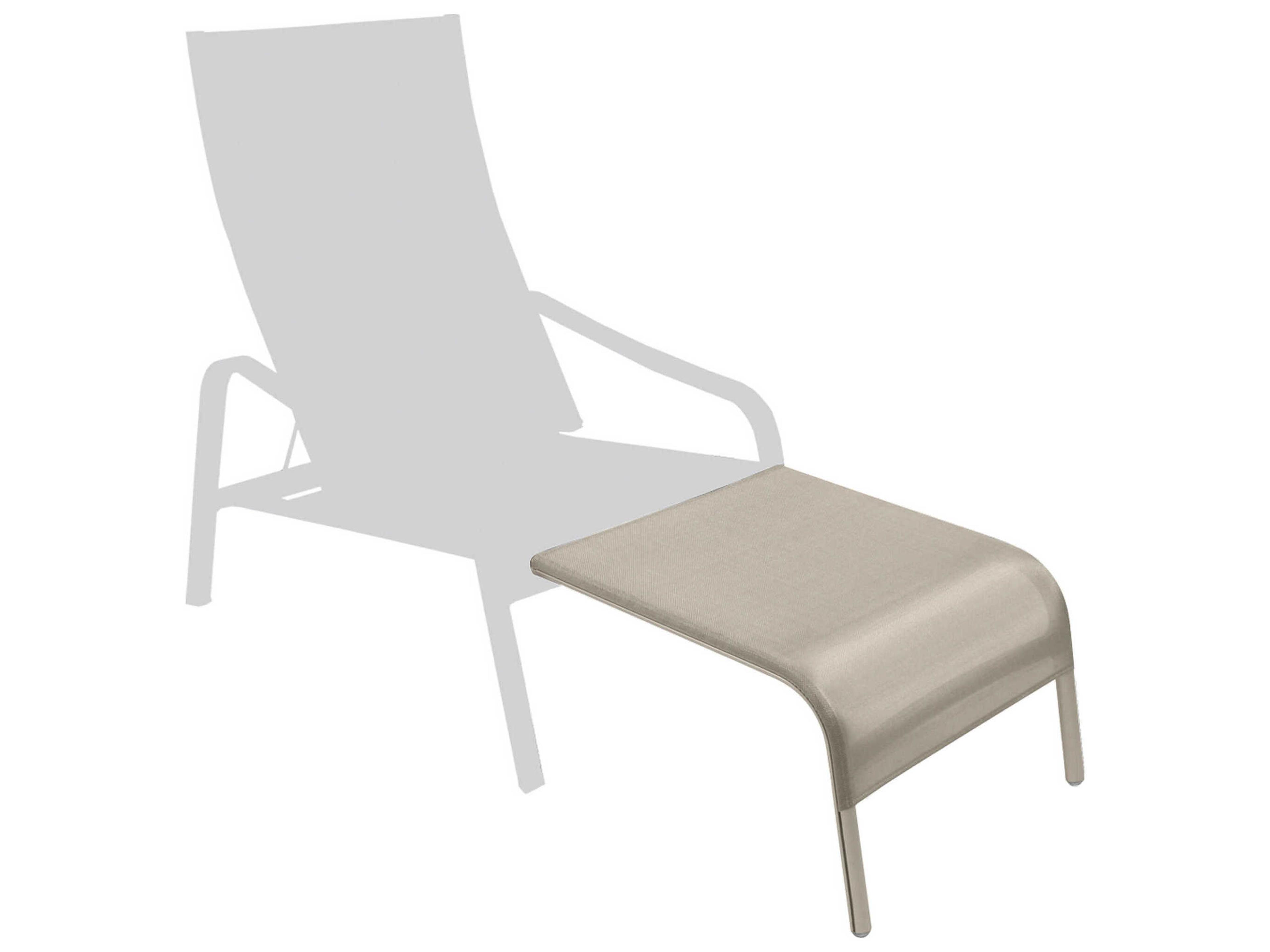 Alize Aluminum Sling Ottoman