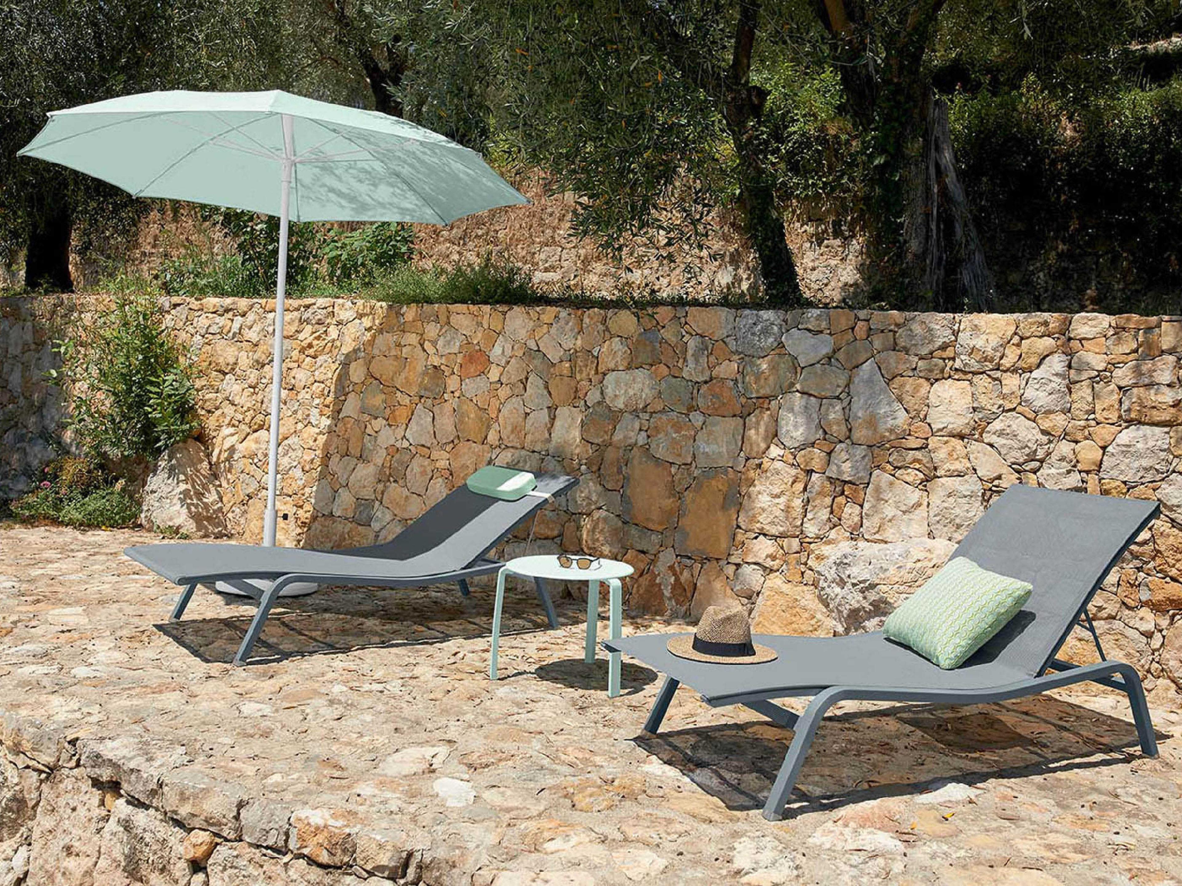 Alize Aluminum Sling Lounge Set