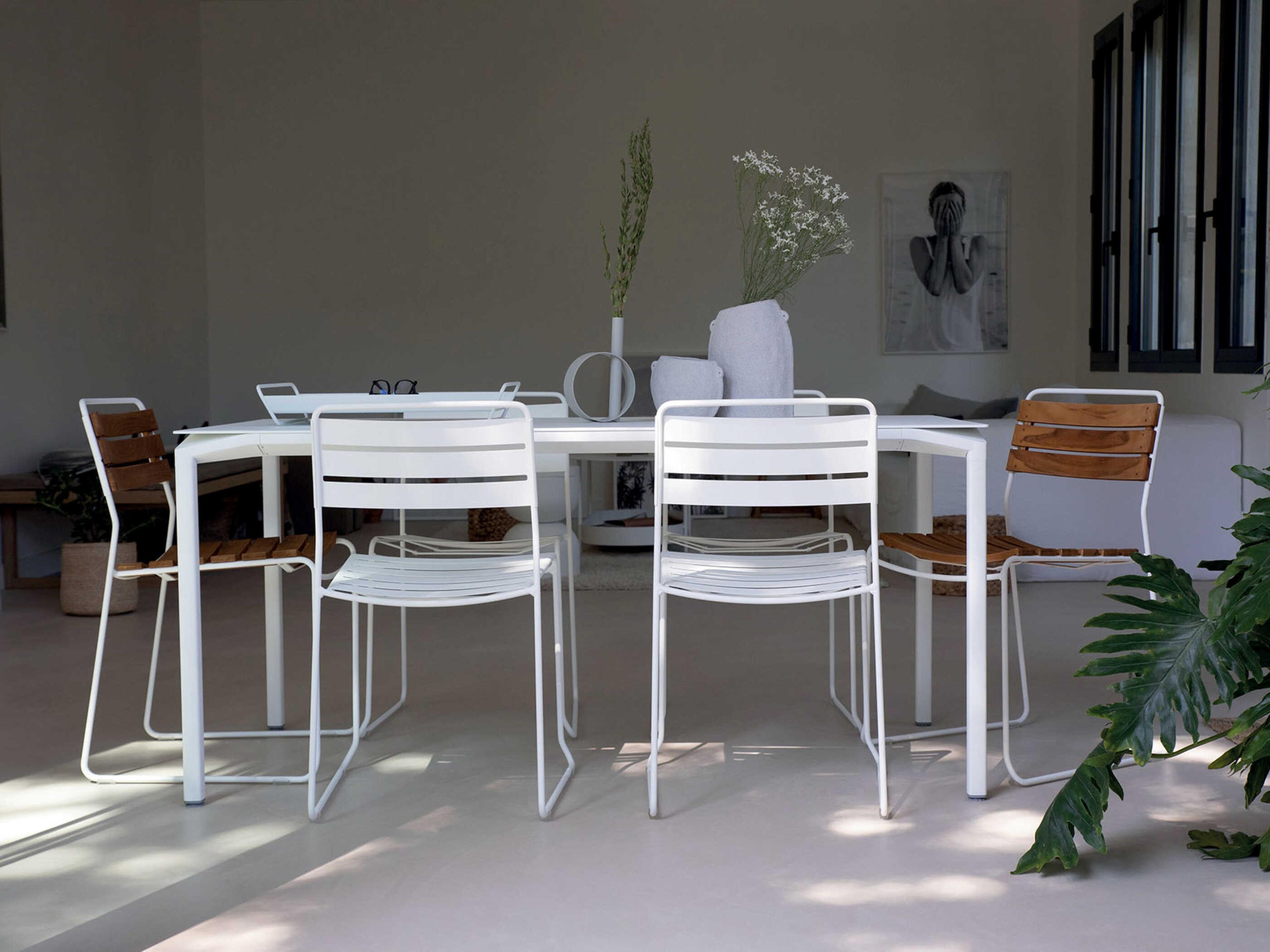 Calvi Aluminum Dining Set