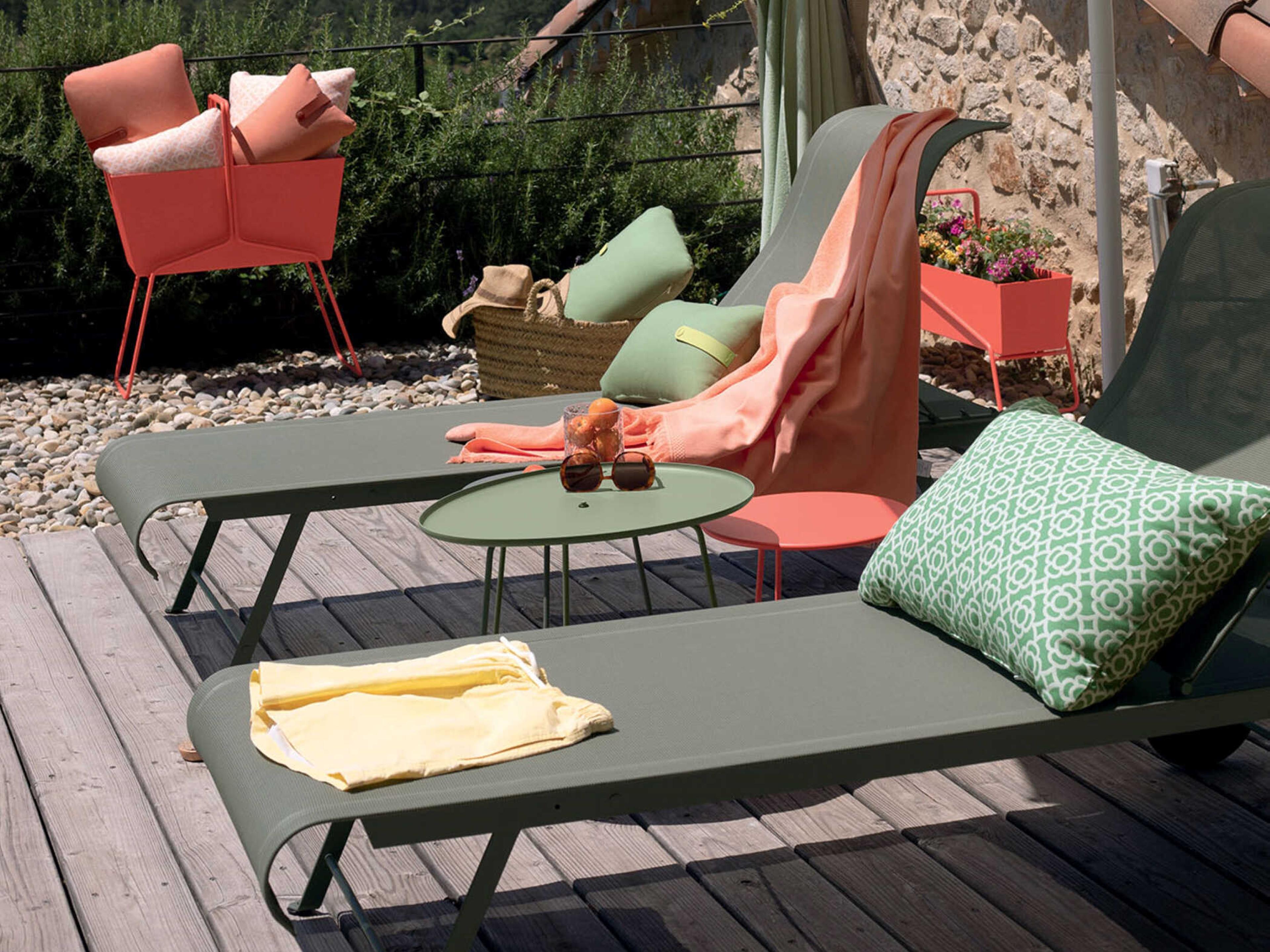 Dune Steel Sling Lounge Set