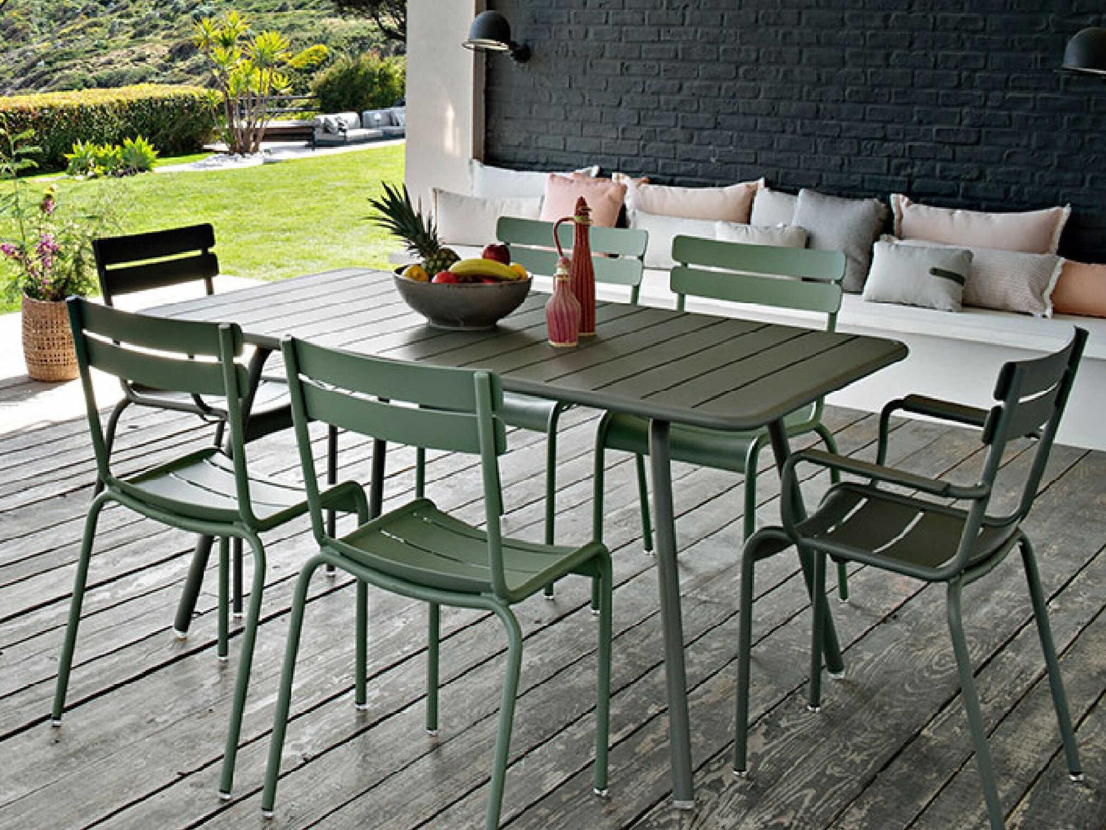 Luxembourg Aluminum Dining Set