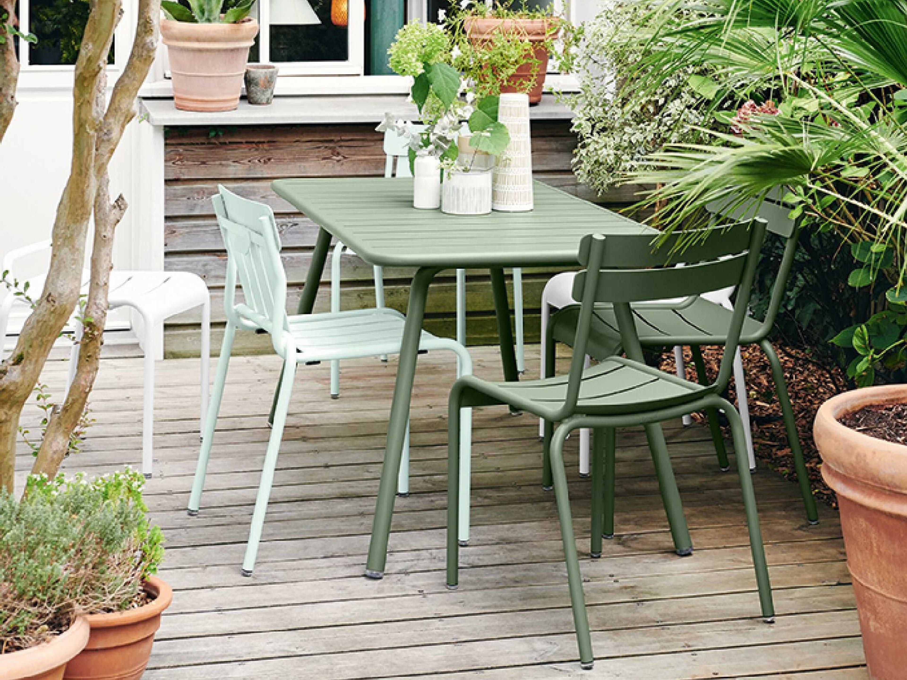 Luxembourg Aluminum Dining Set