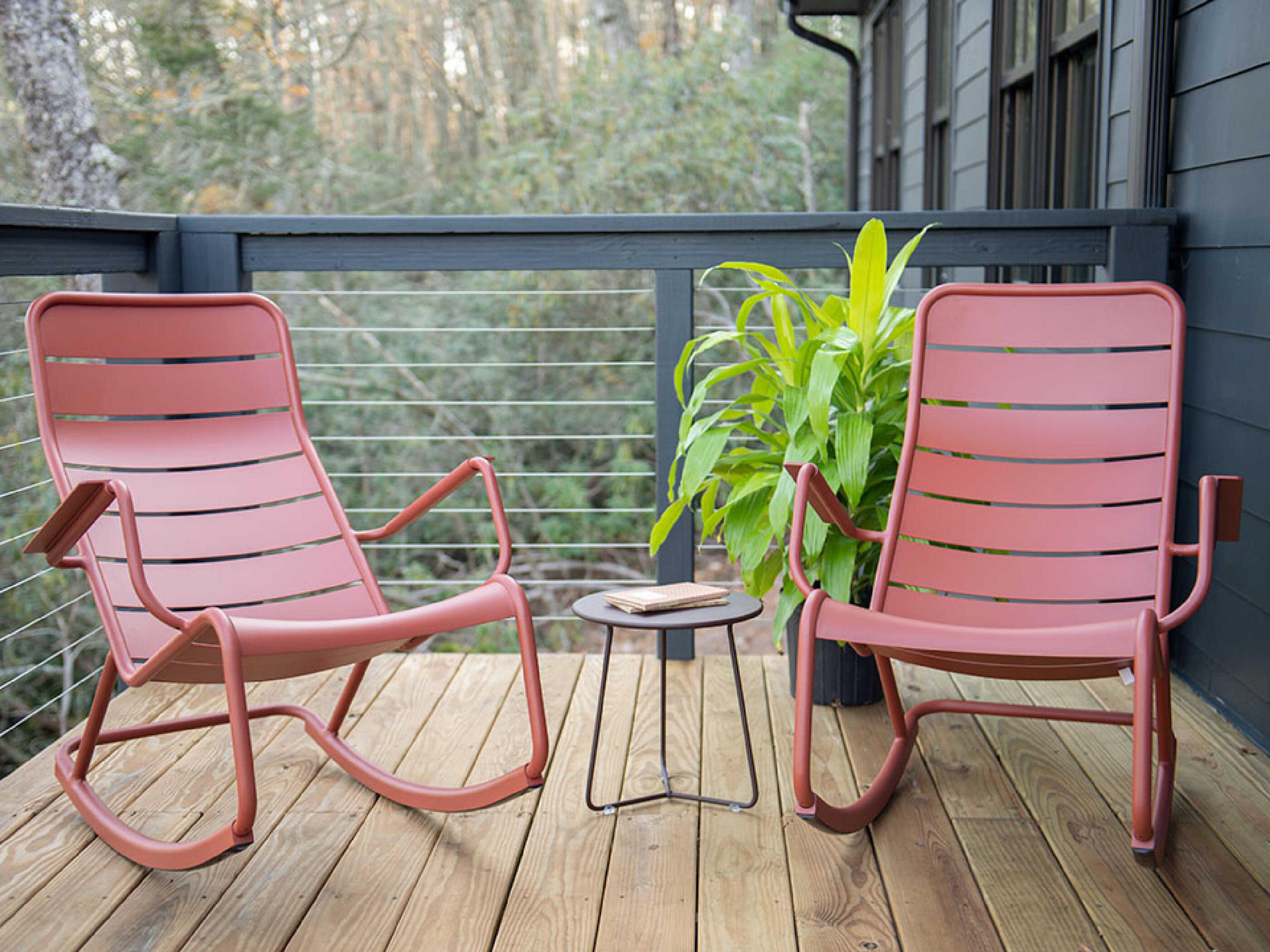 Luxembourg Aluminum Metal Lounge Set