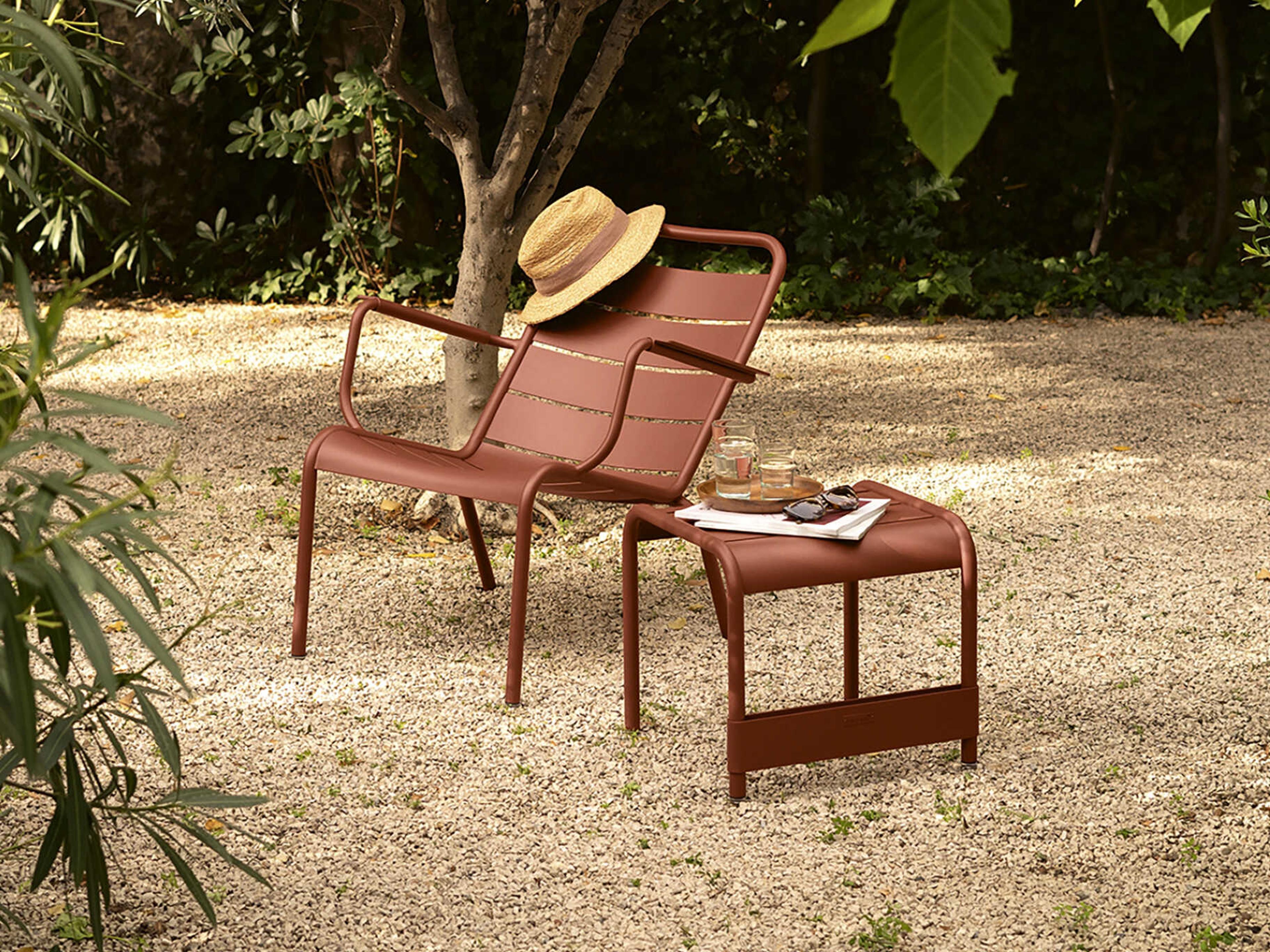 Luxembourg Aluminum Metal Lounge Set