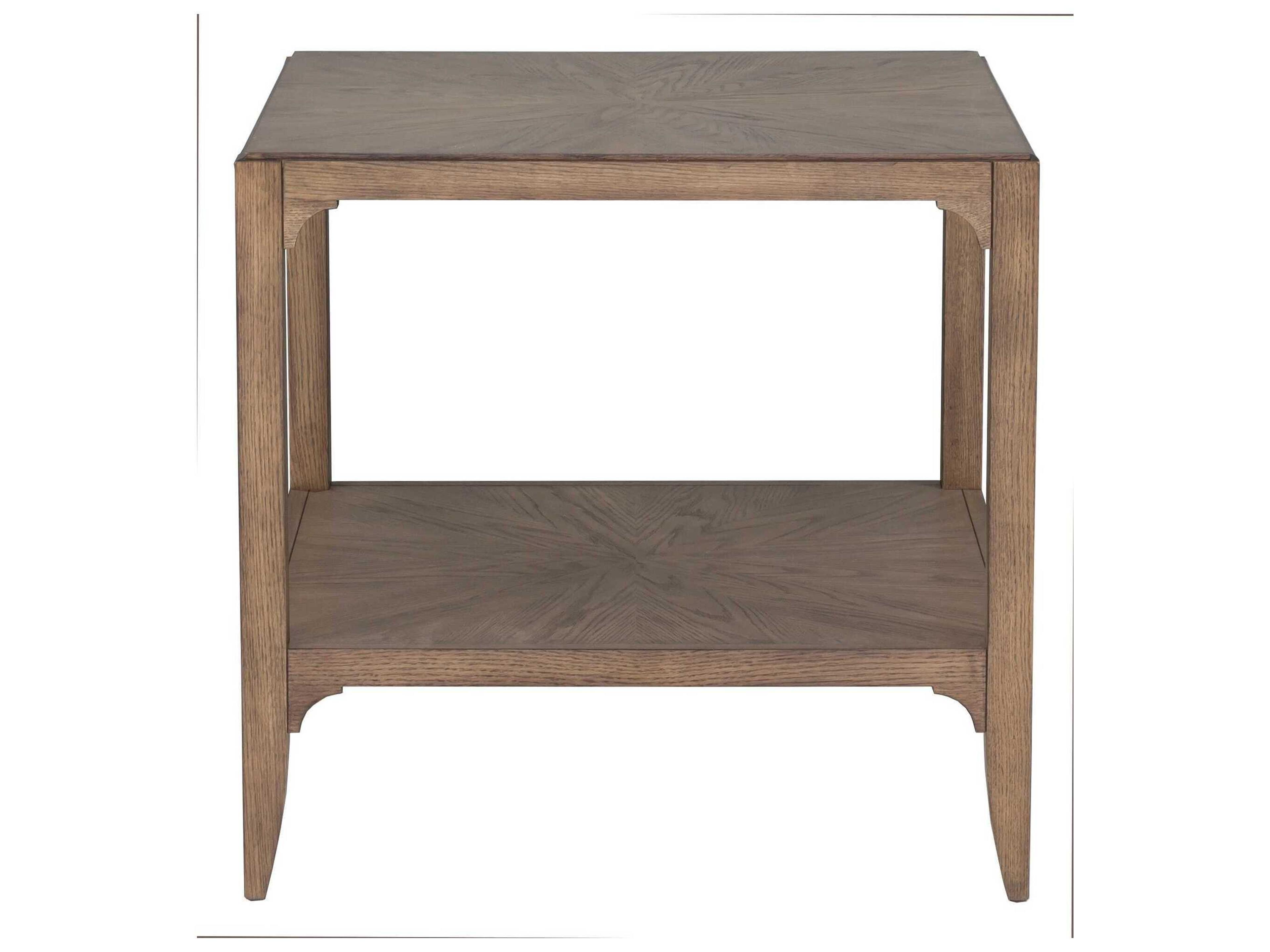 Fairfield Chair Callahan Square Wood Louve End Table