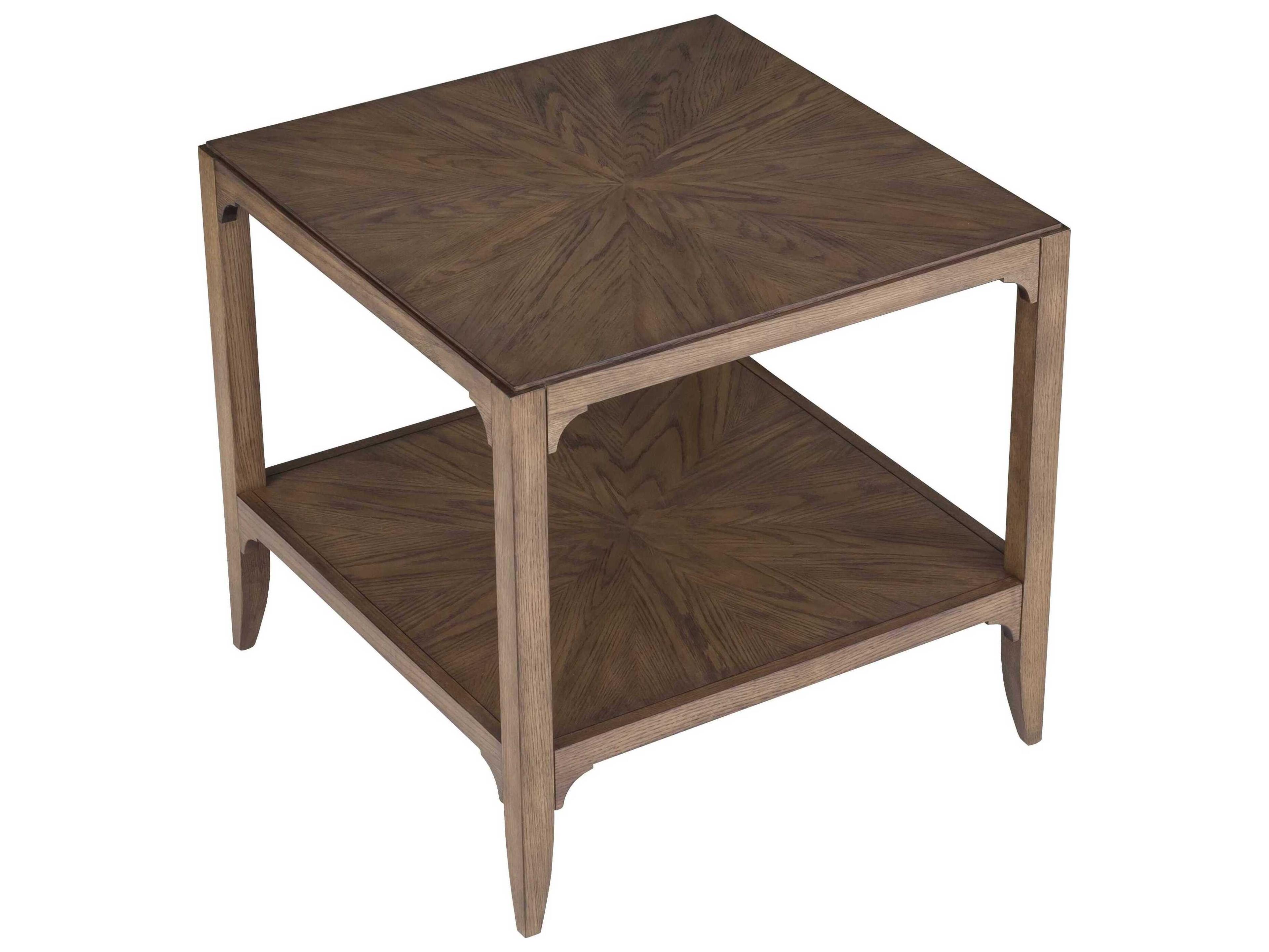 Fairfield Chair Callahan Square Wood Louve End Table