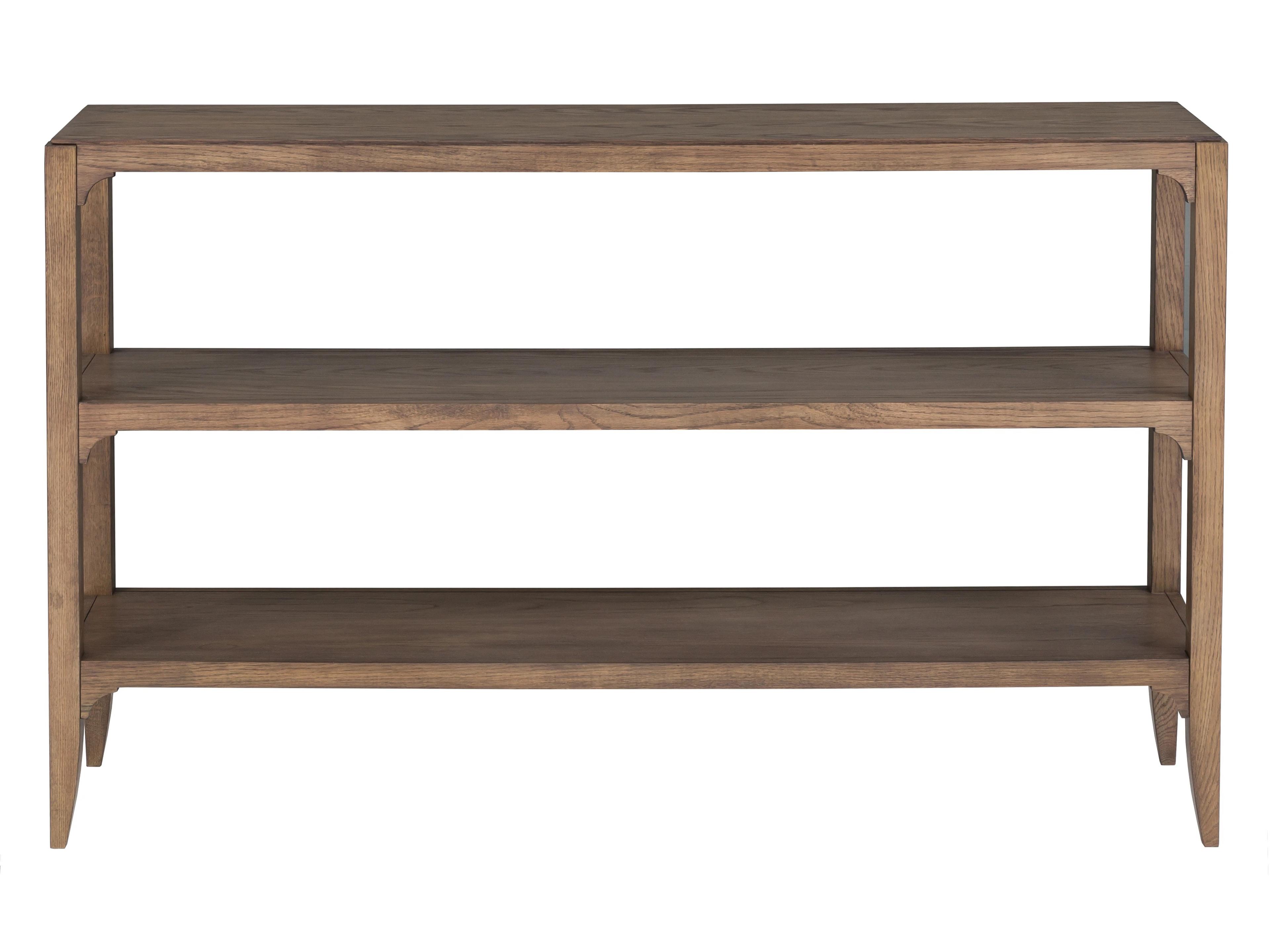 Fairfield Chair Callahan Rectangular Wood Louve Console Table