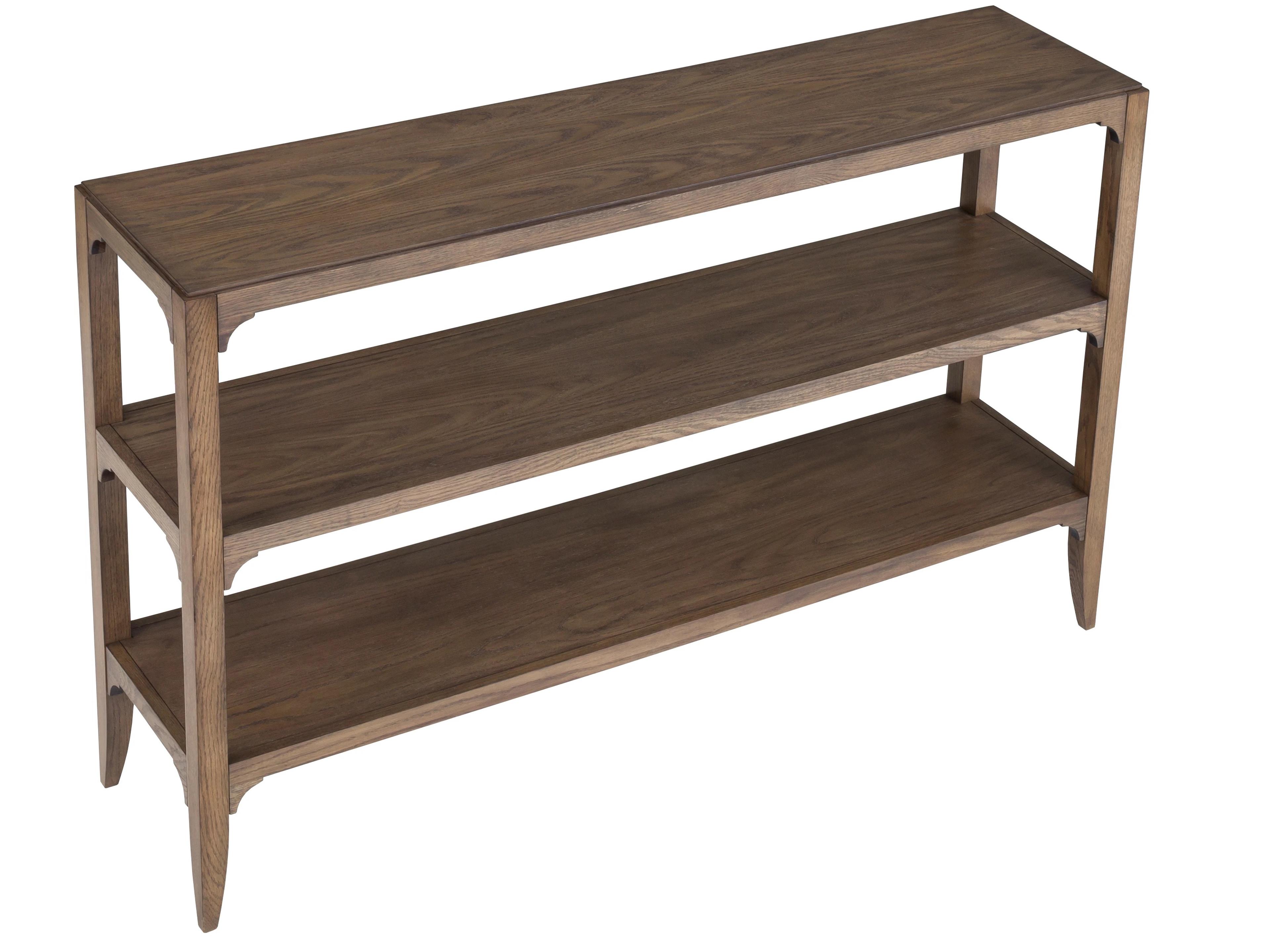 Fairfield Chair Callahan Rectangular Wood Louve Console Table