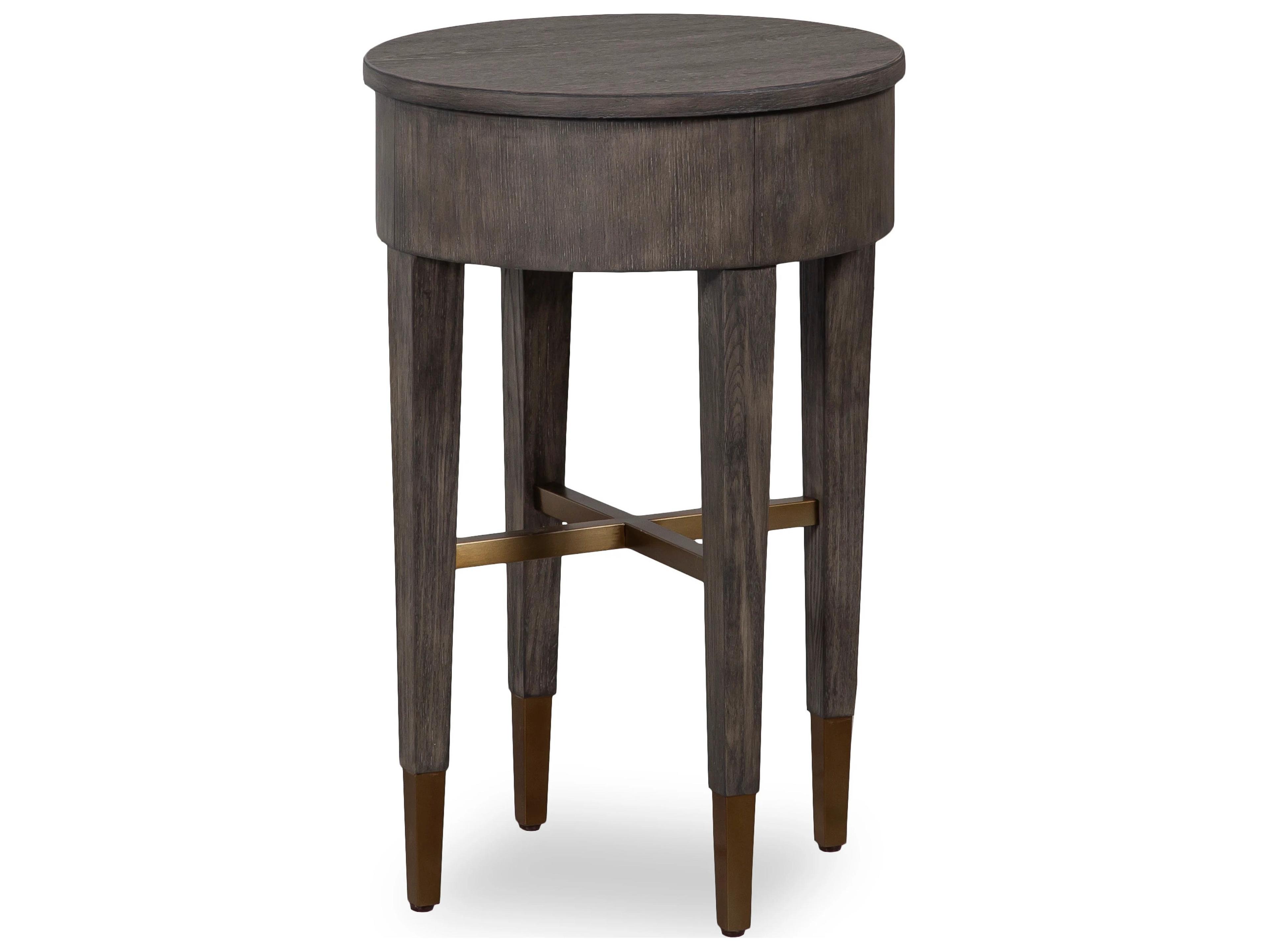 Fairfield Chair La Jolla Round Wood End Table