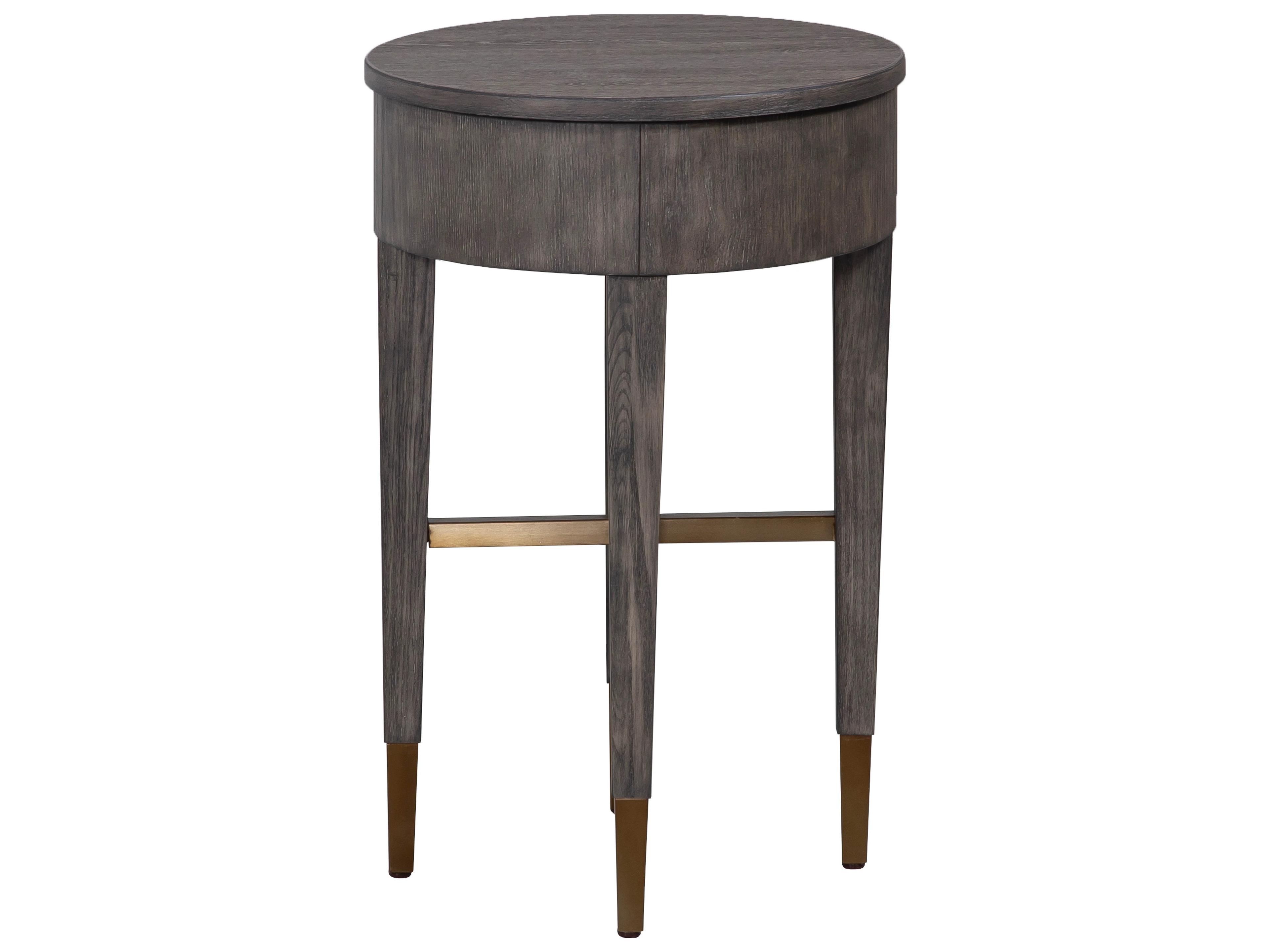 Fairfield Chair La Jolla Round Wood End Table