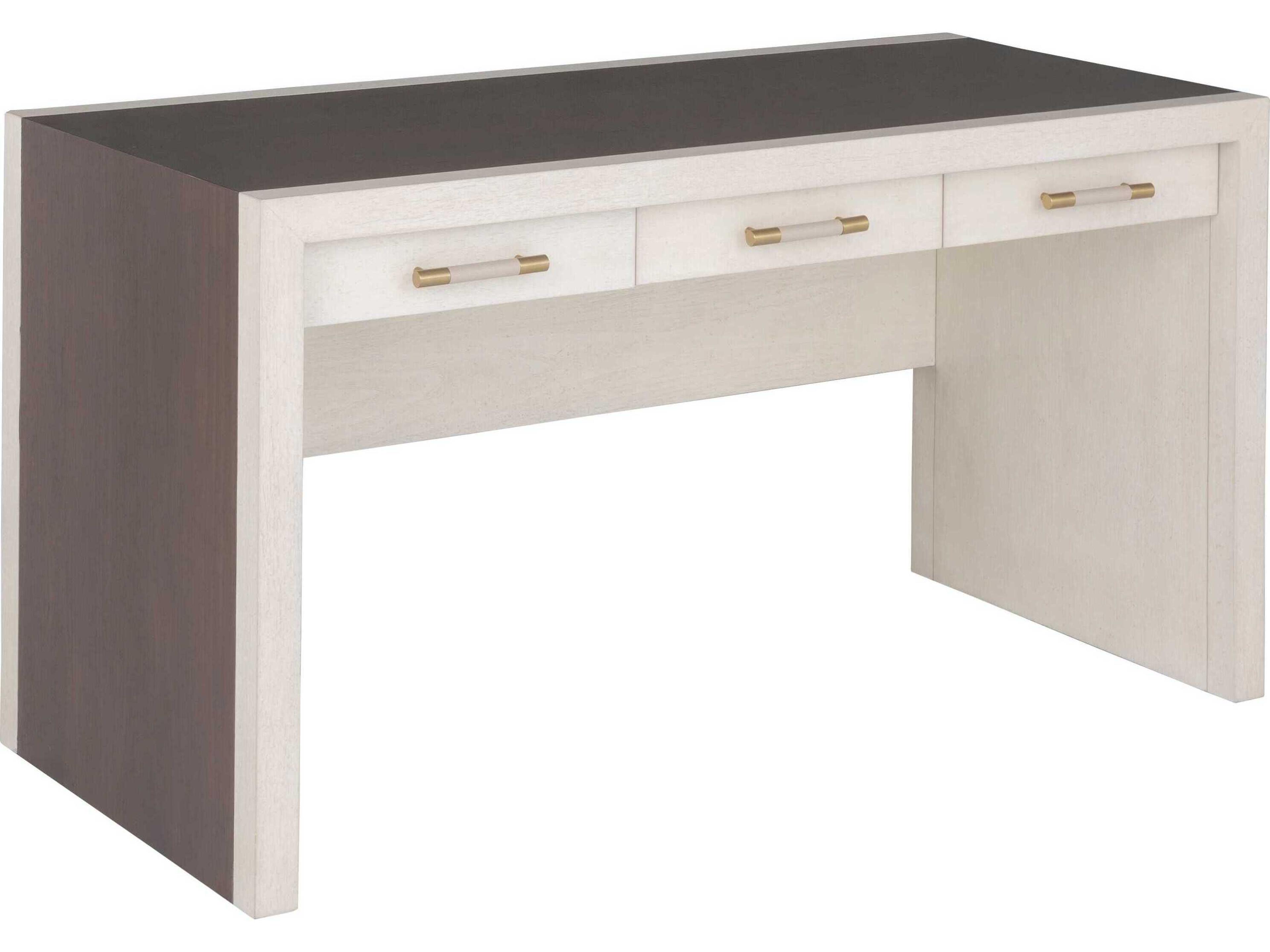 Libby Langdon Smoke Stone Brown Ash Wood Writing Desk