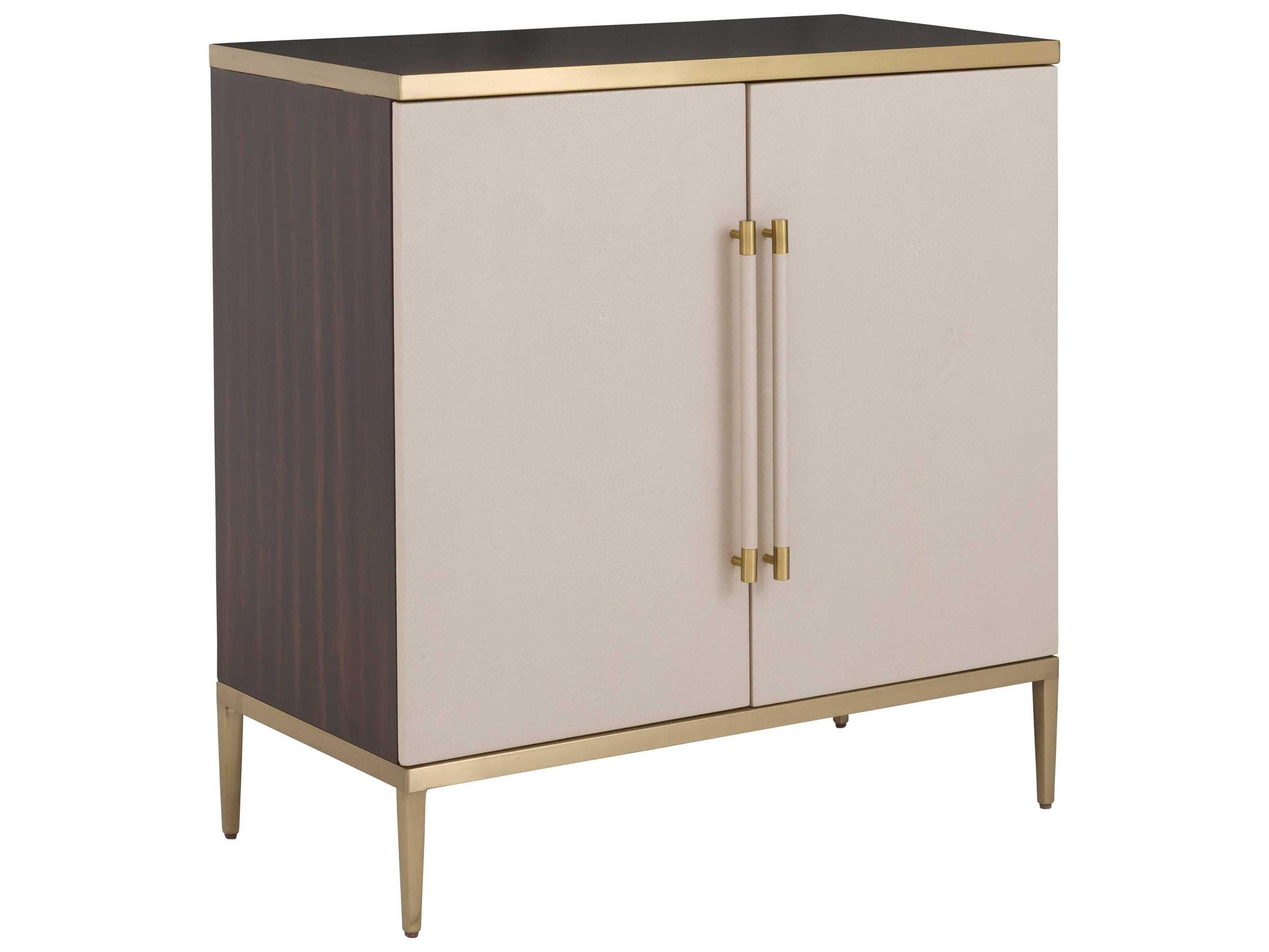 Libby Langdon Dark Sable Brown Walnut Wood Accent Chest