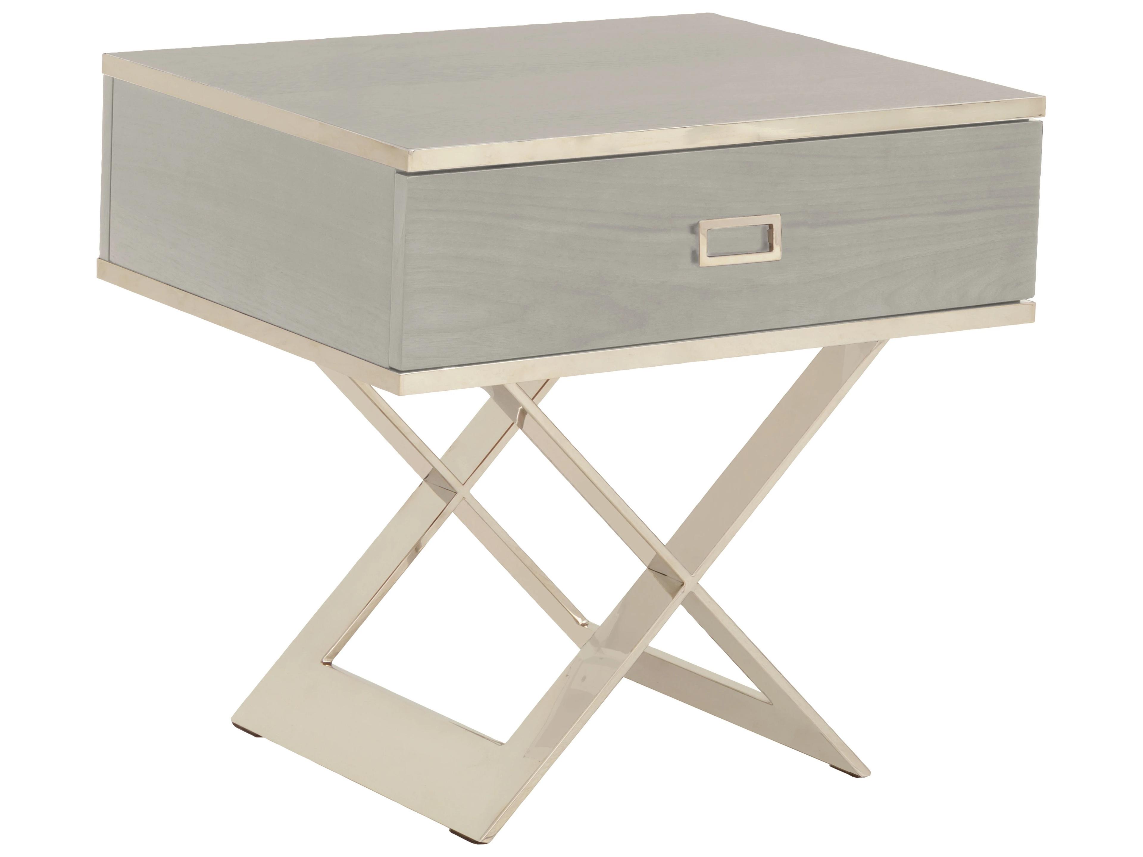 Libby Langdon For Fairfield Rectangular Wood End Table