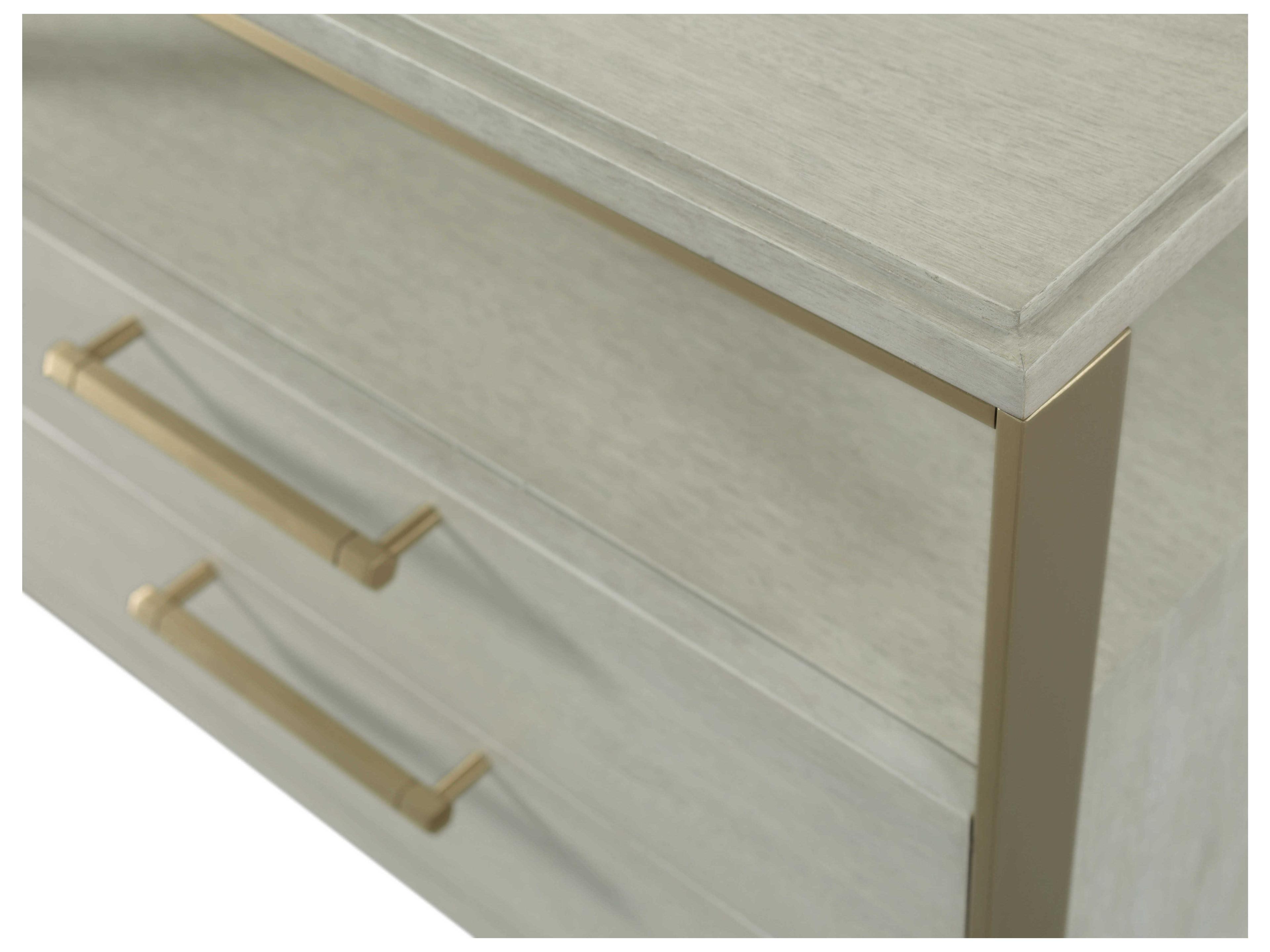 Fairfield Chair Libby Langdon Rectangular Wood Sheer Dove End Table