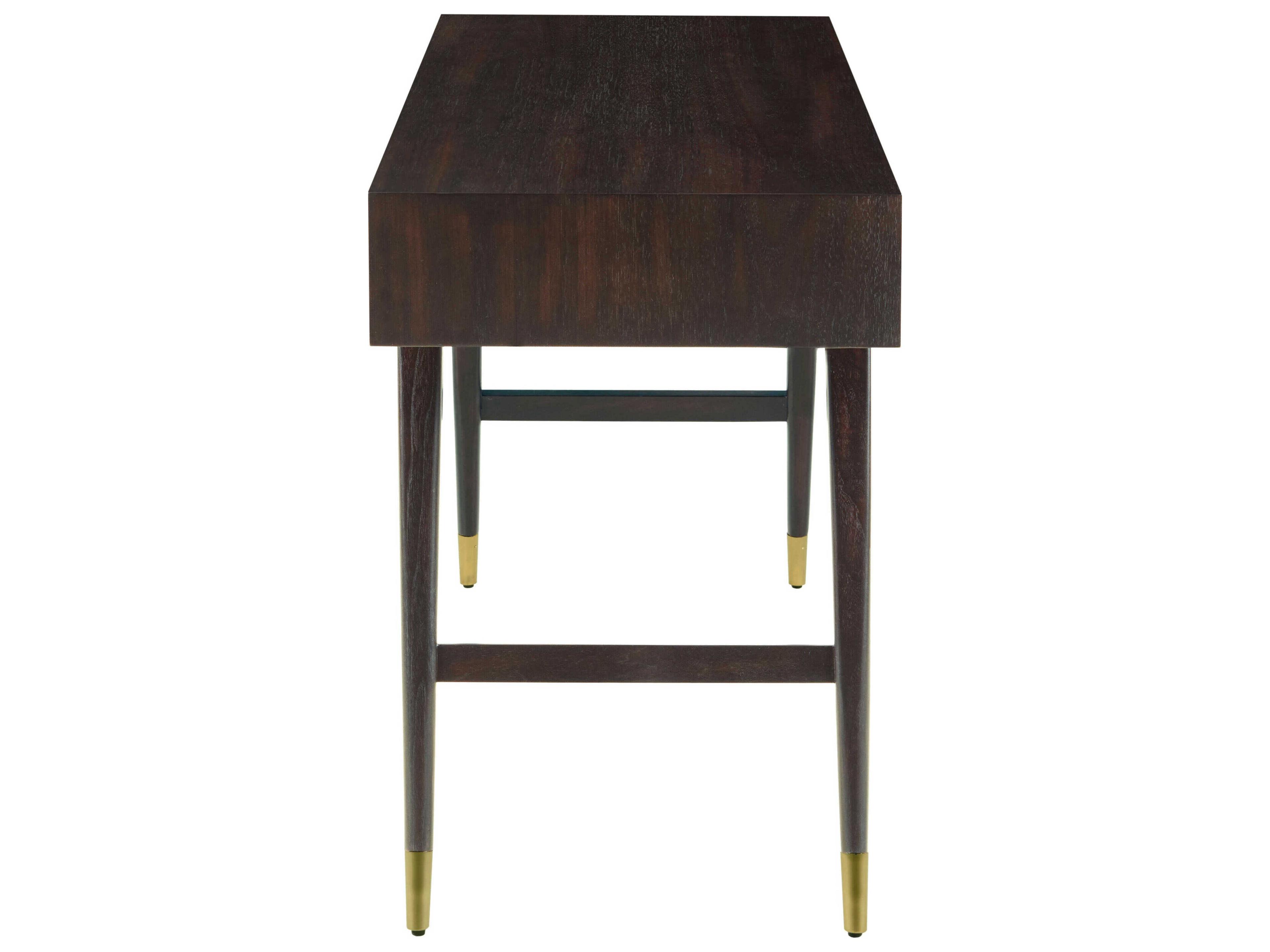 Fairfield Chair Libby Langdon Hexagon Wood Dark Sable Console Table