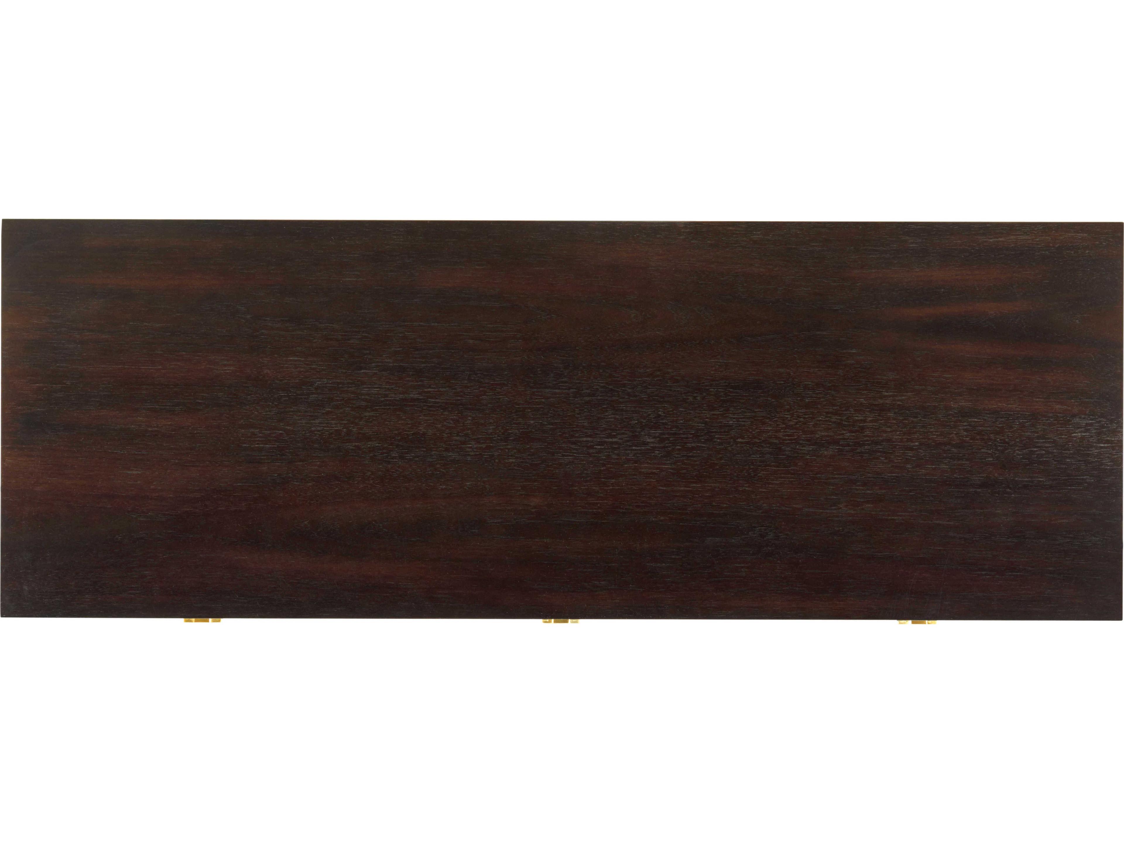 Fairfield Chair Libby Langdon Hexagon Wood Dark Sable Console Table