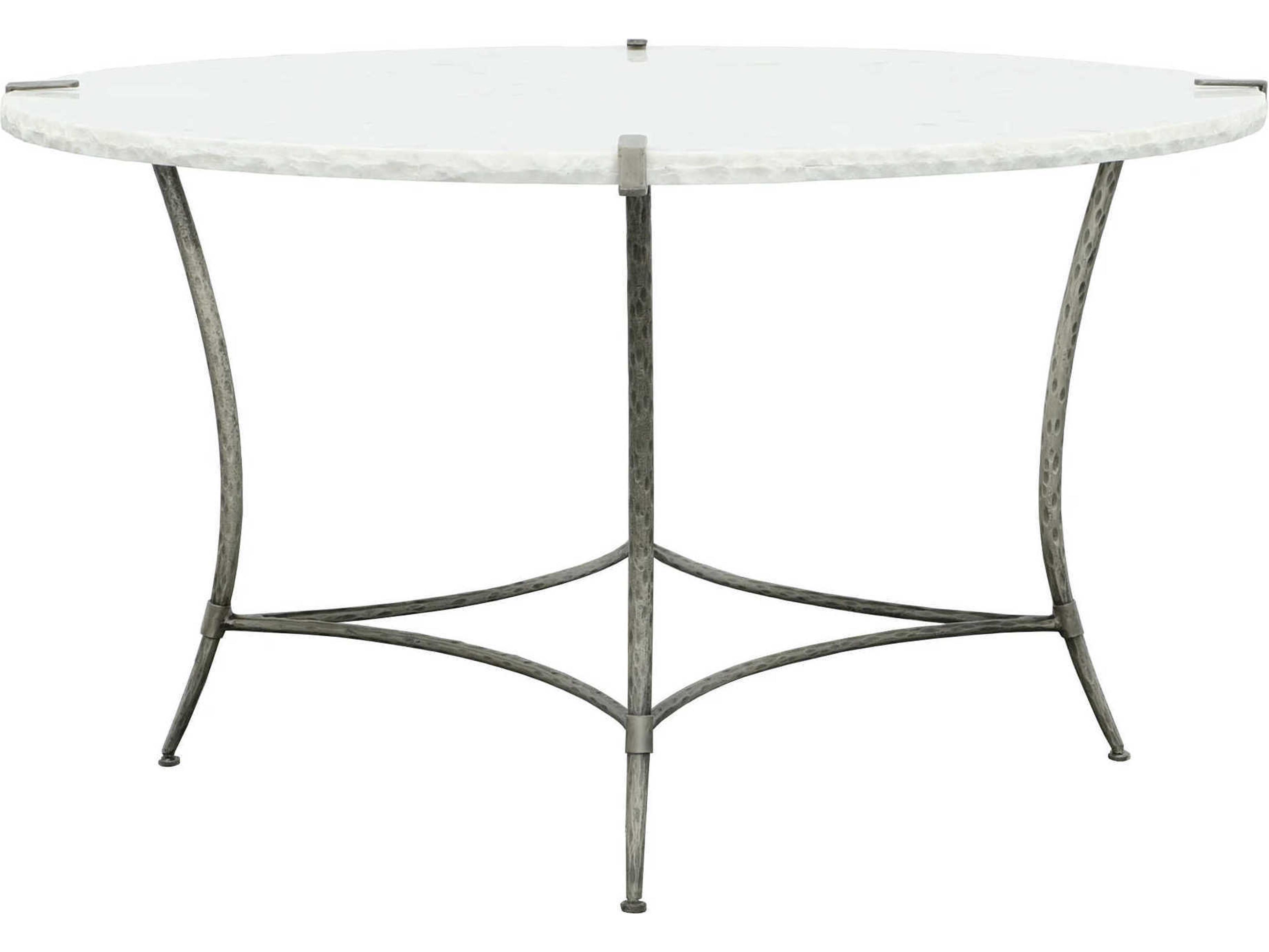Fairfield Chair Palermo Round Marble Dining Table
