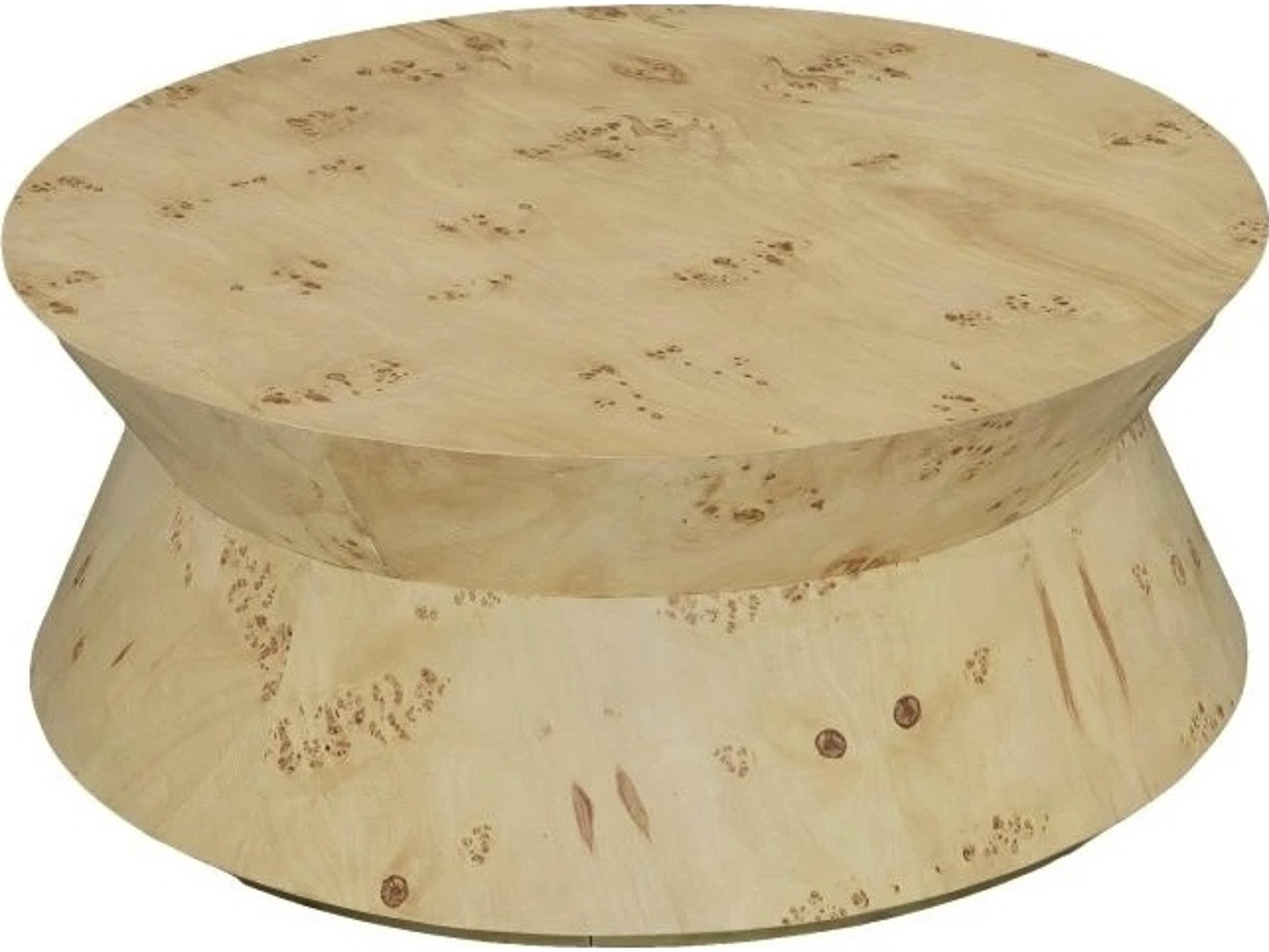 Fairfield Chair Sequoia Round Wood Coffee Table