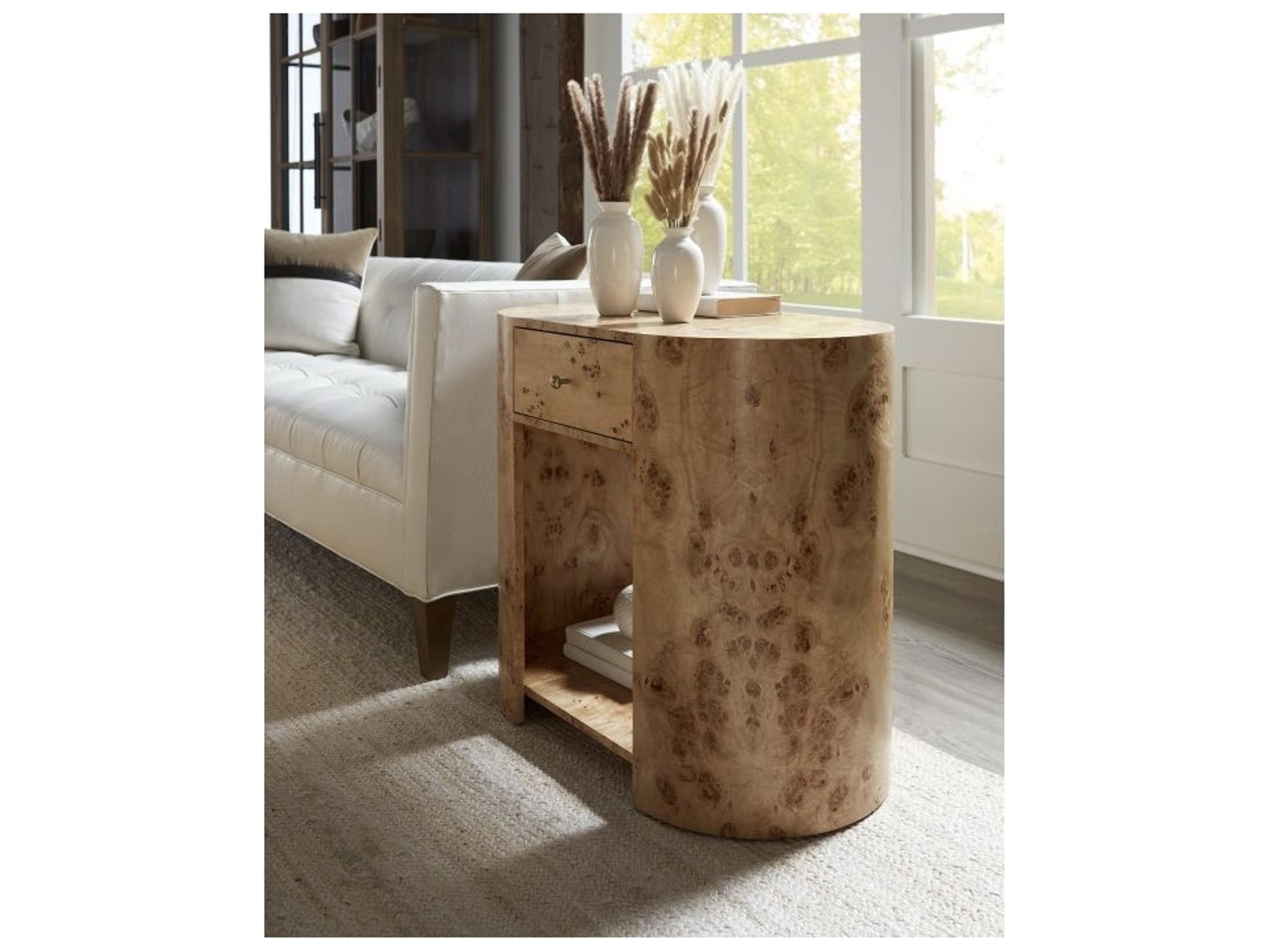 Fairfield Chair Sequoia Oval Wood End Table