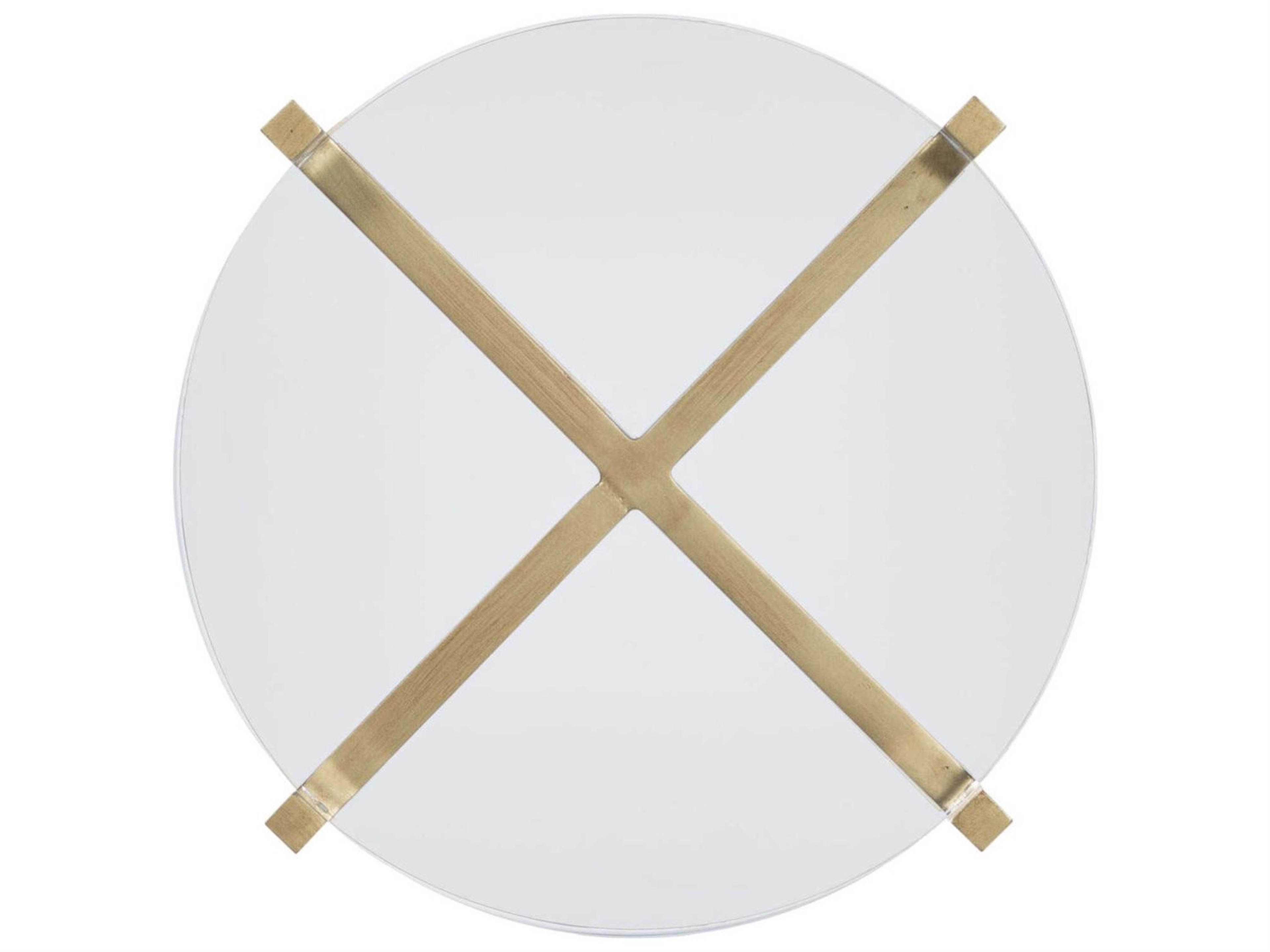 Fairfield Chair Lindsay Round Acrylic End Table