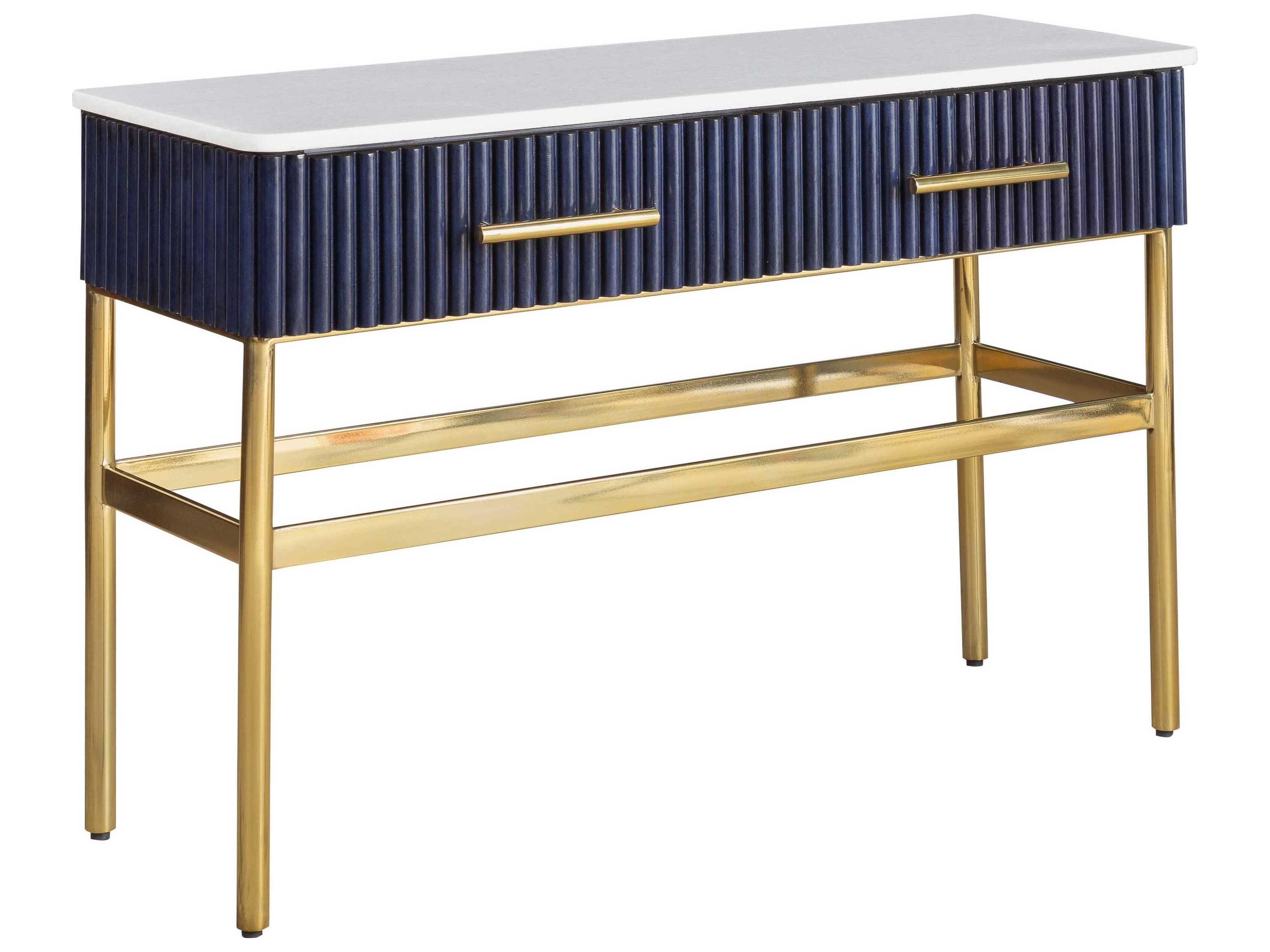 Harper Rectangular Marble Console Table