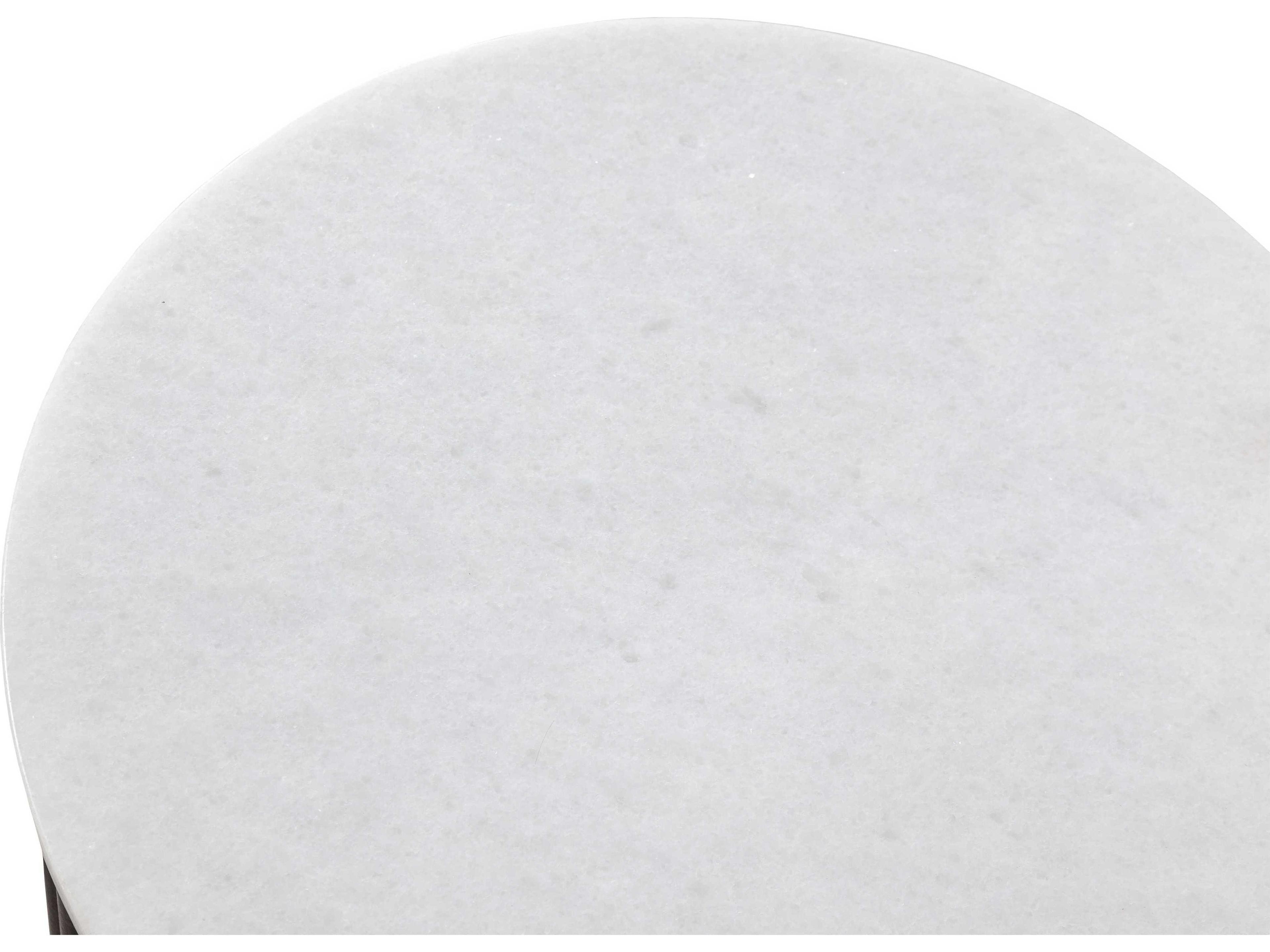 Fairfield Chair Harper Round Marble End Table