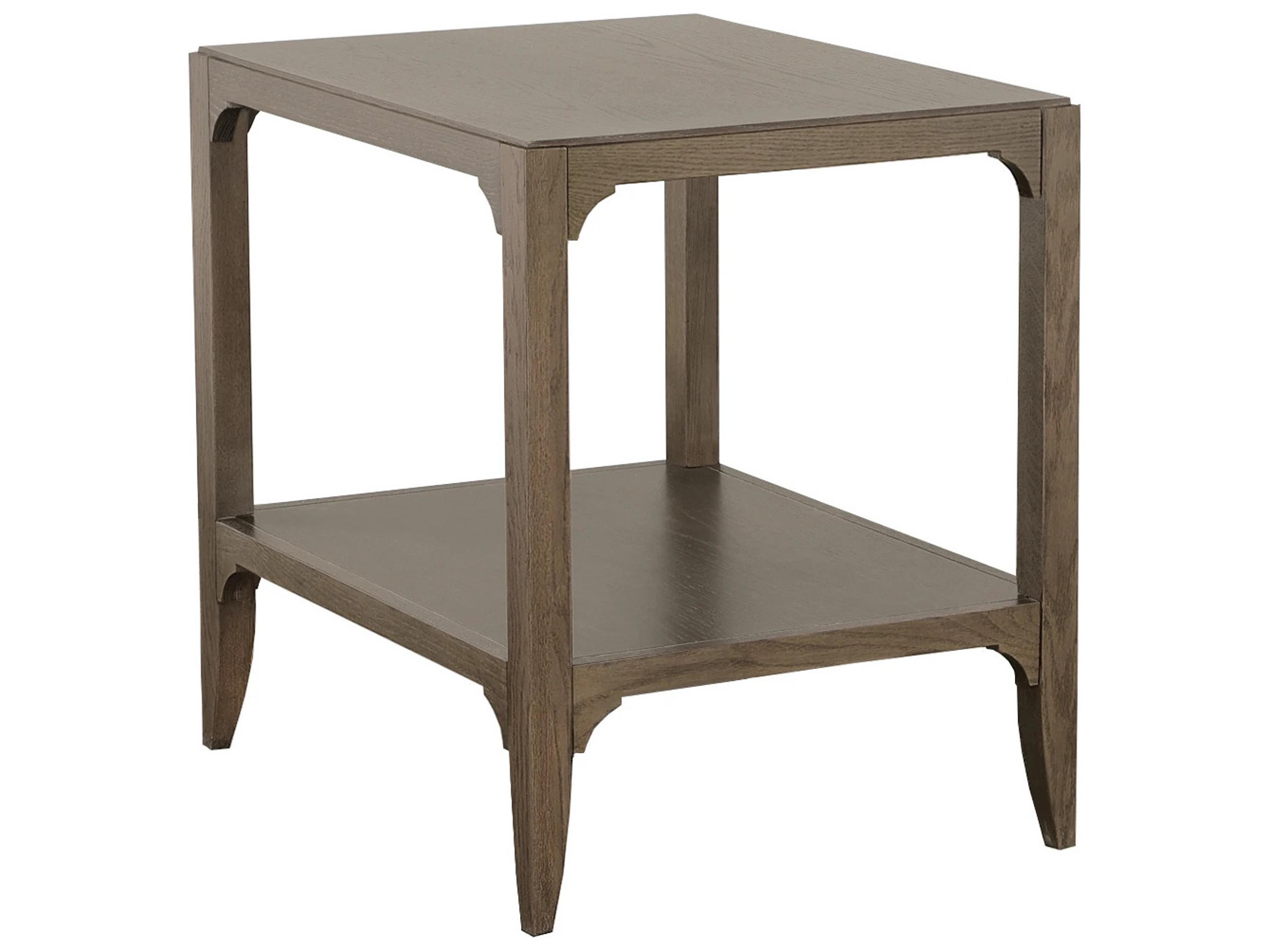 Kendrick Rectangular Wood End Table