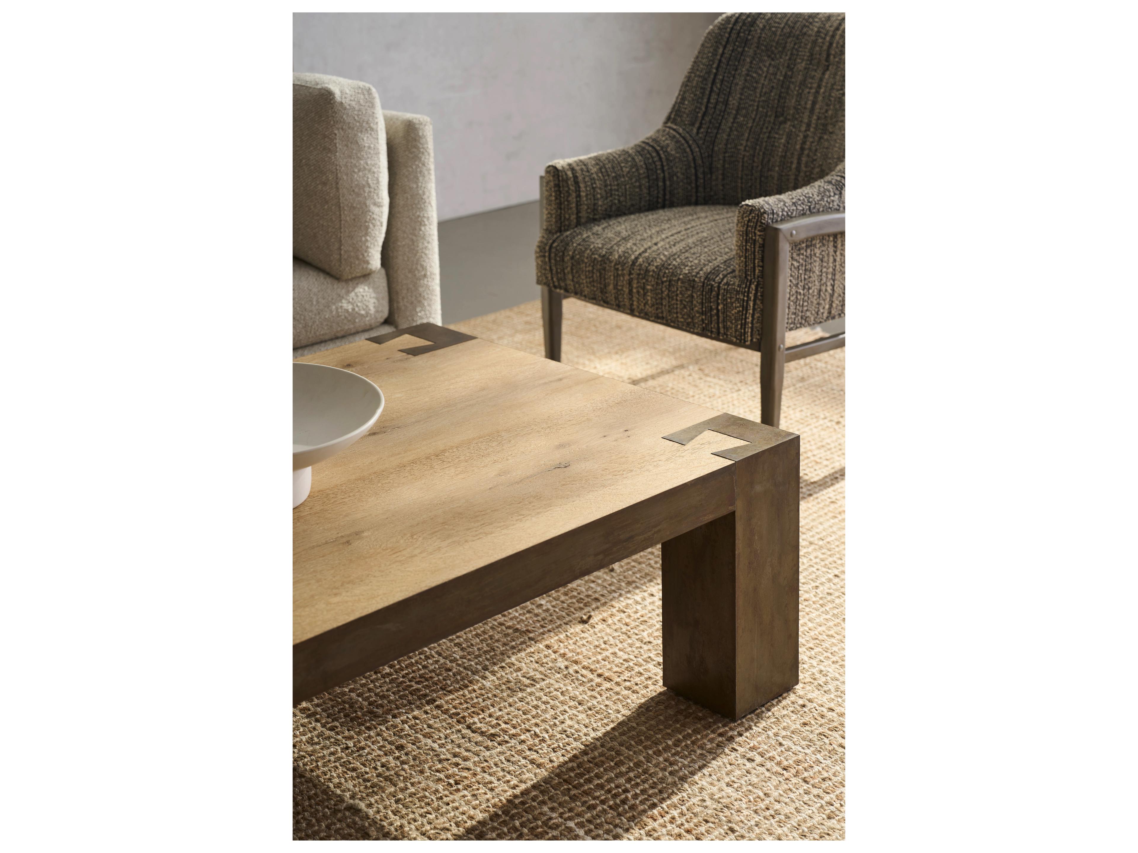 Fairfield Chair Wyatt Rectangular Wood Coffee Table