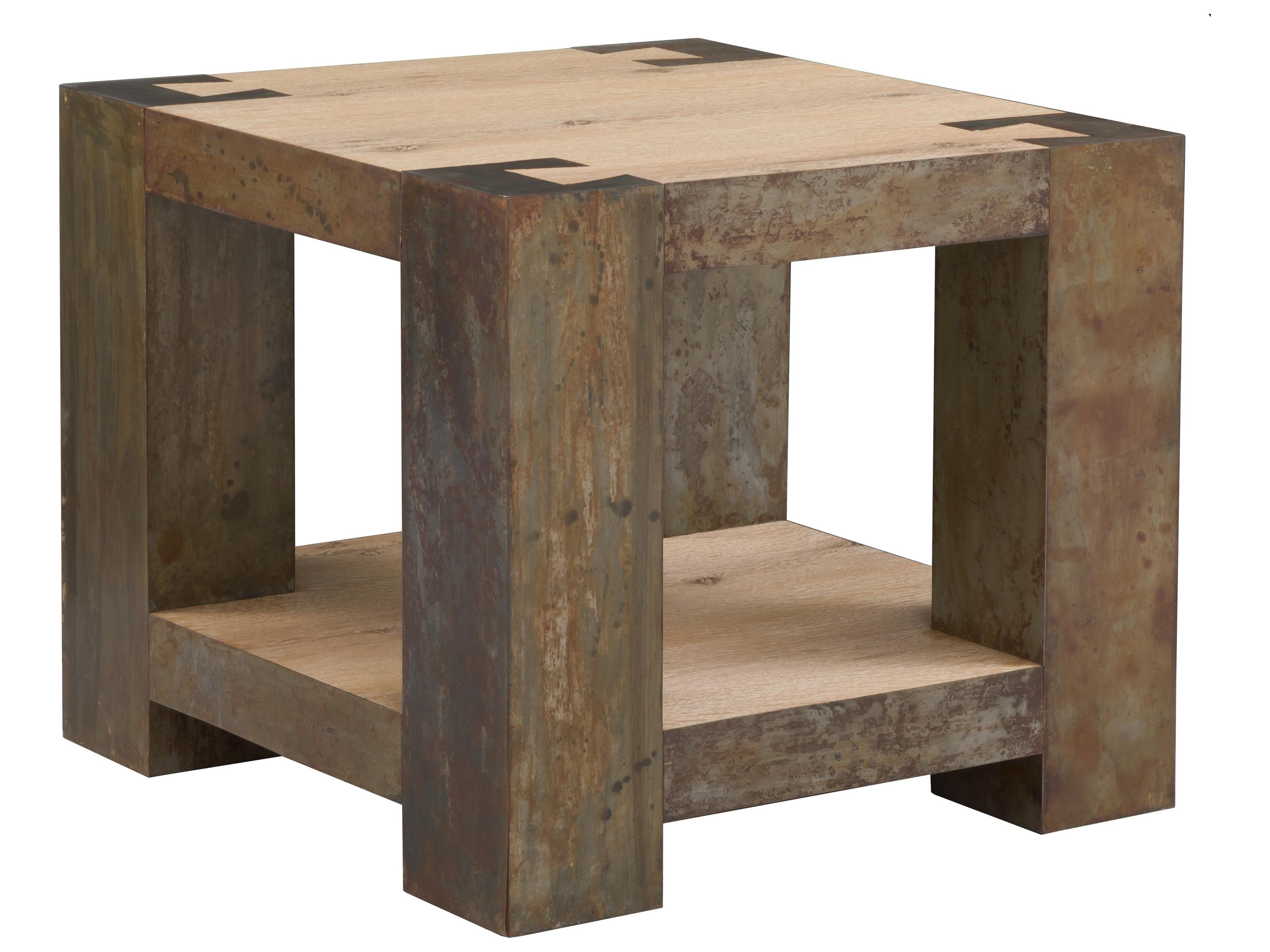 Wyatt Square Wood End Table