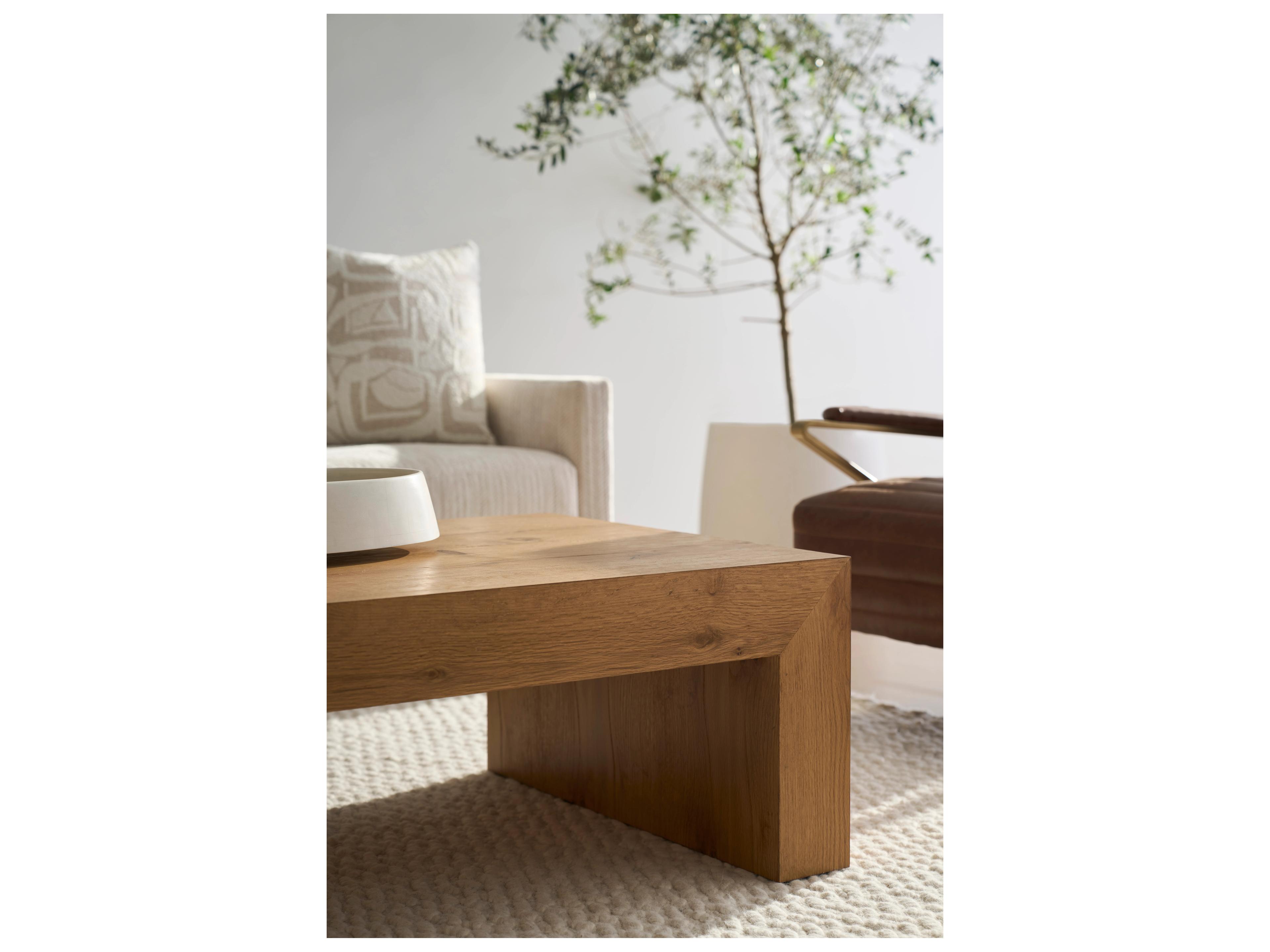 Fairfield Chair Hudson Rectangular Wood Coffee Table