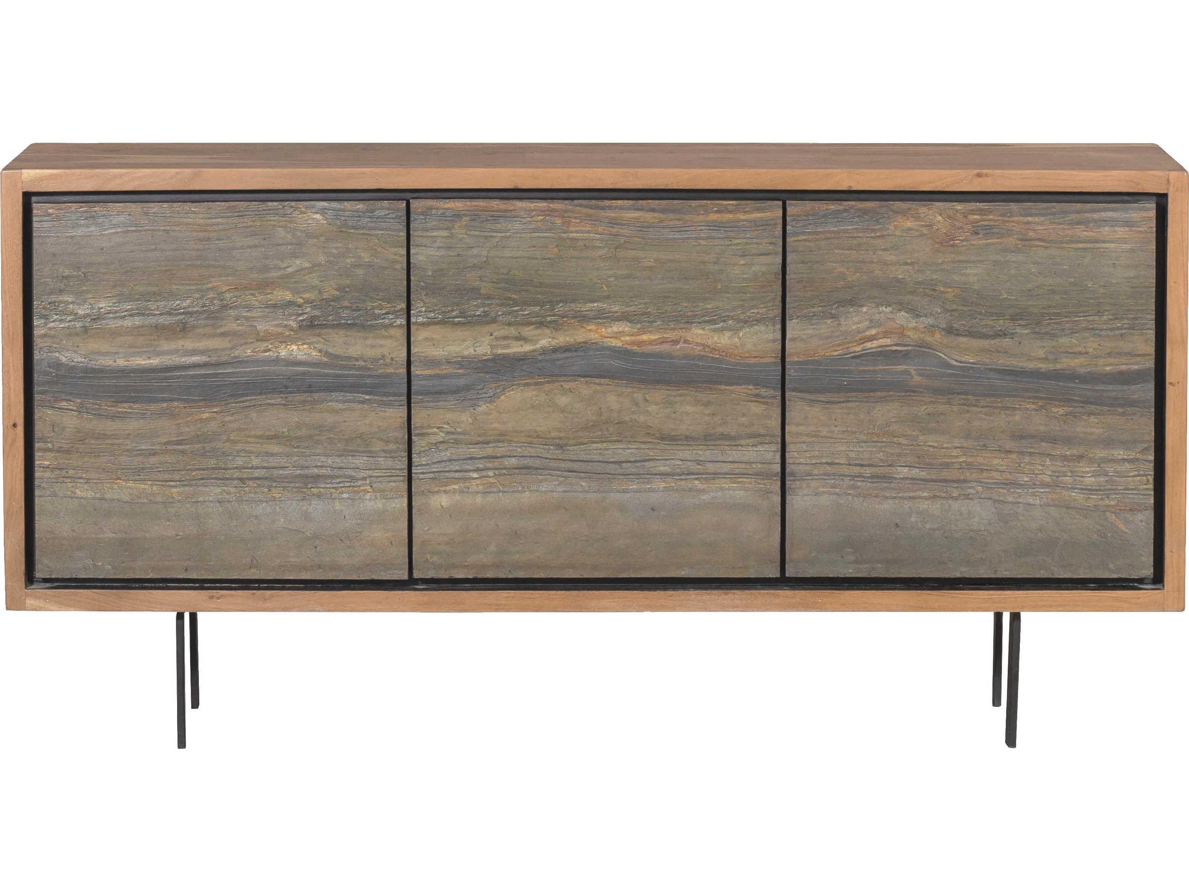 Fairfield Chair Sundries 60" Acacia Wood Credenza Sideboard
