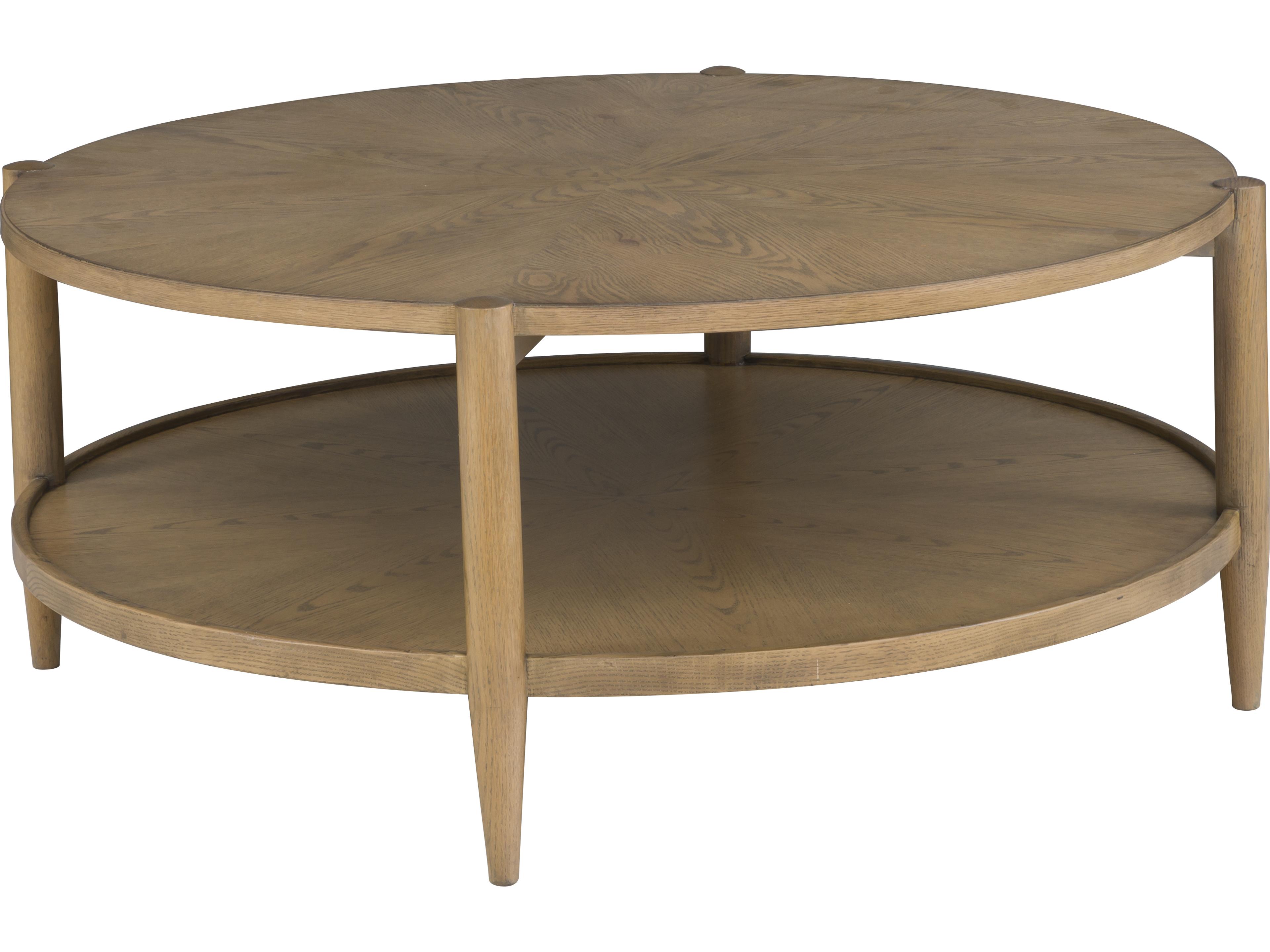 Maxwell Round Wood Coffee Table