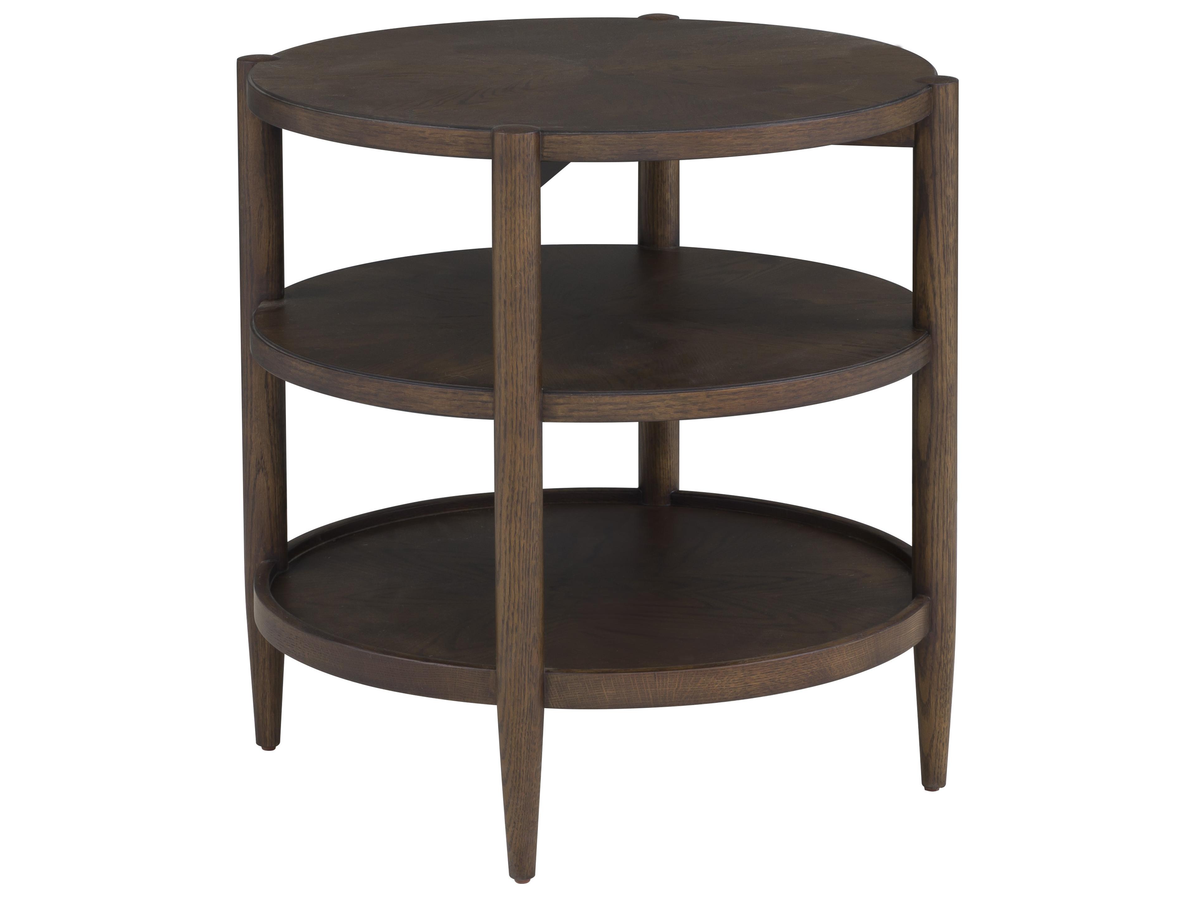 Maxwell Round Wood End Table