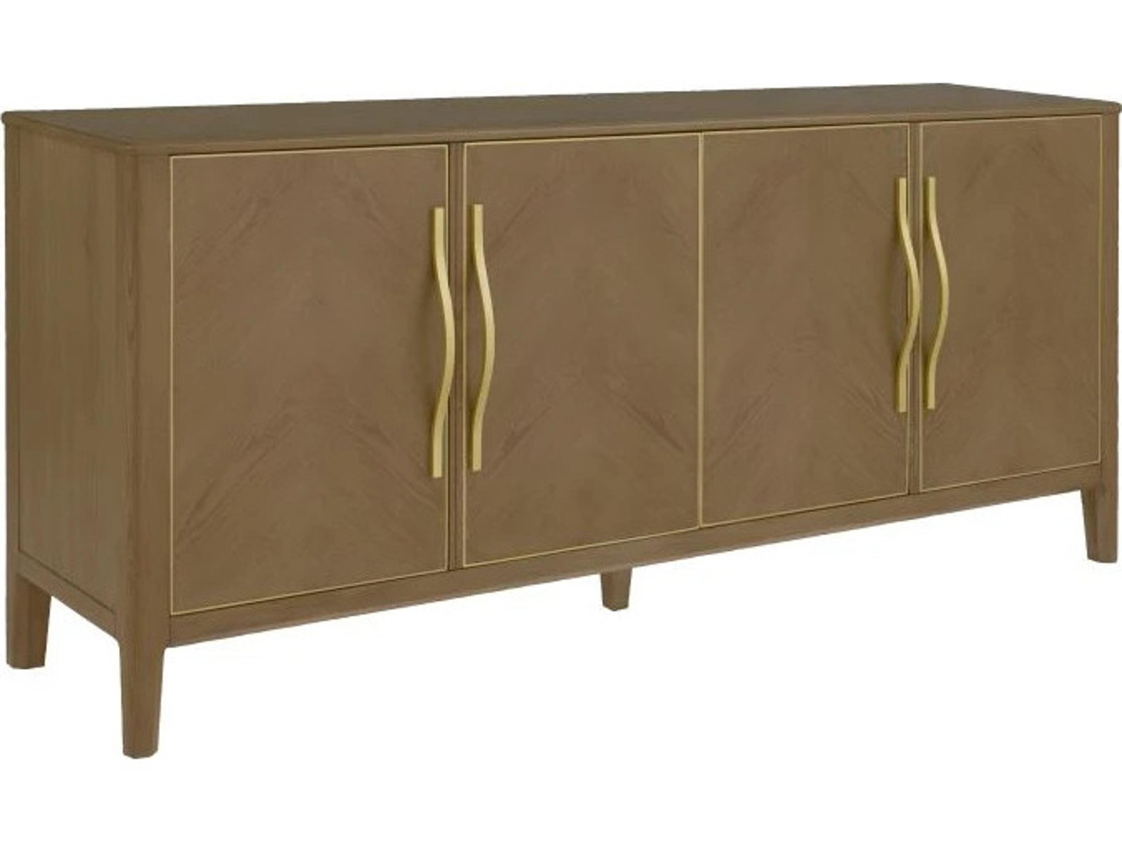 Maxwell 80" Oak Wood Sideboard