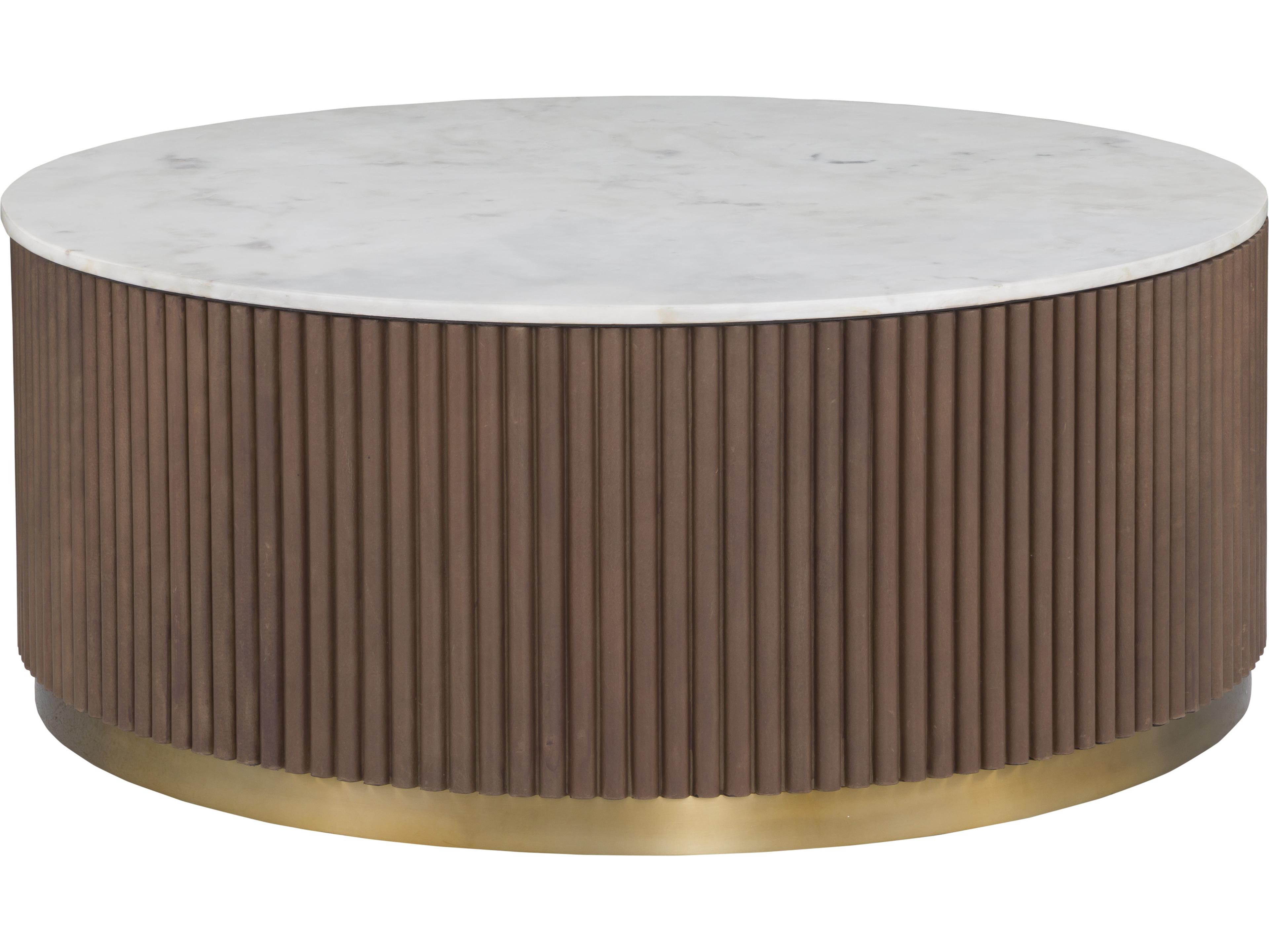 Dimitri Round Marble Coffee Table